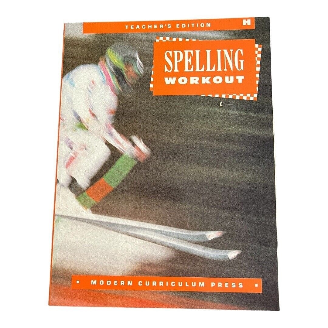 MCP Spelling Workout Level H Teachers Edition~1994 Language Arts H4 17