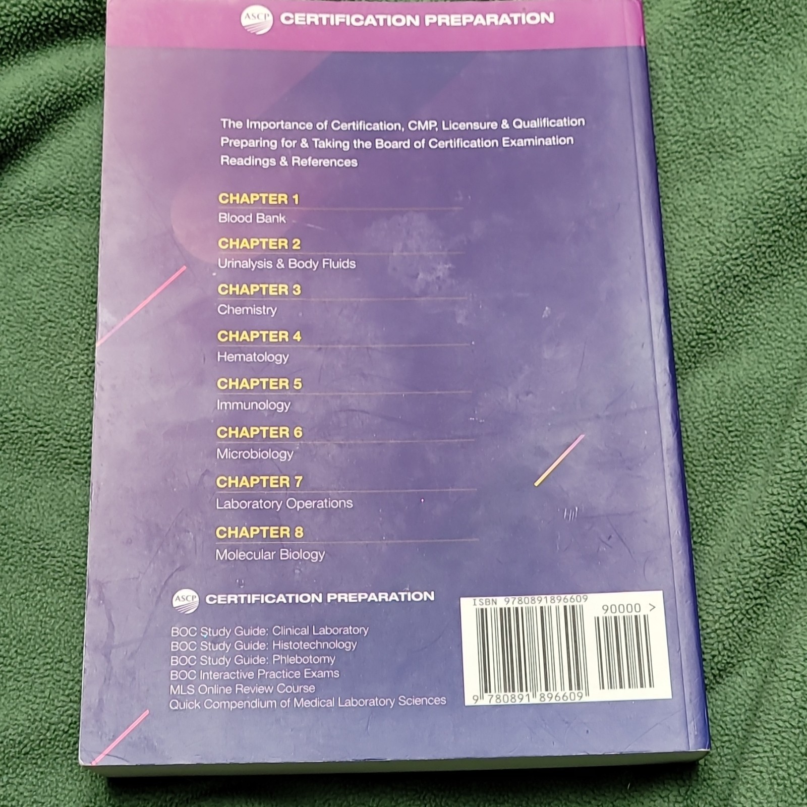 ASCP BOC Study Guide 6th Edition Clinical Laboratory by American Society of Cli…