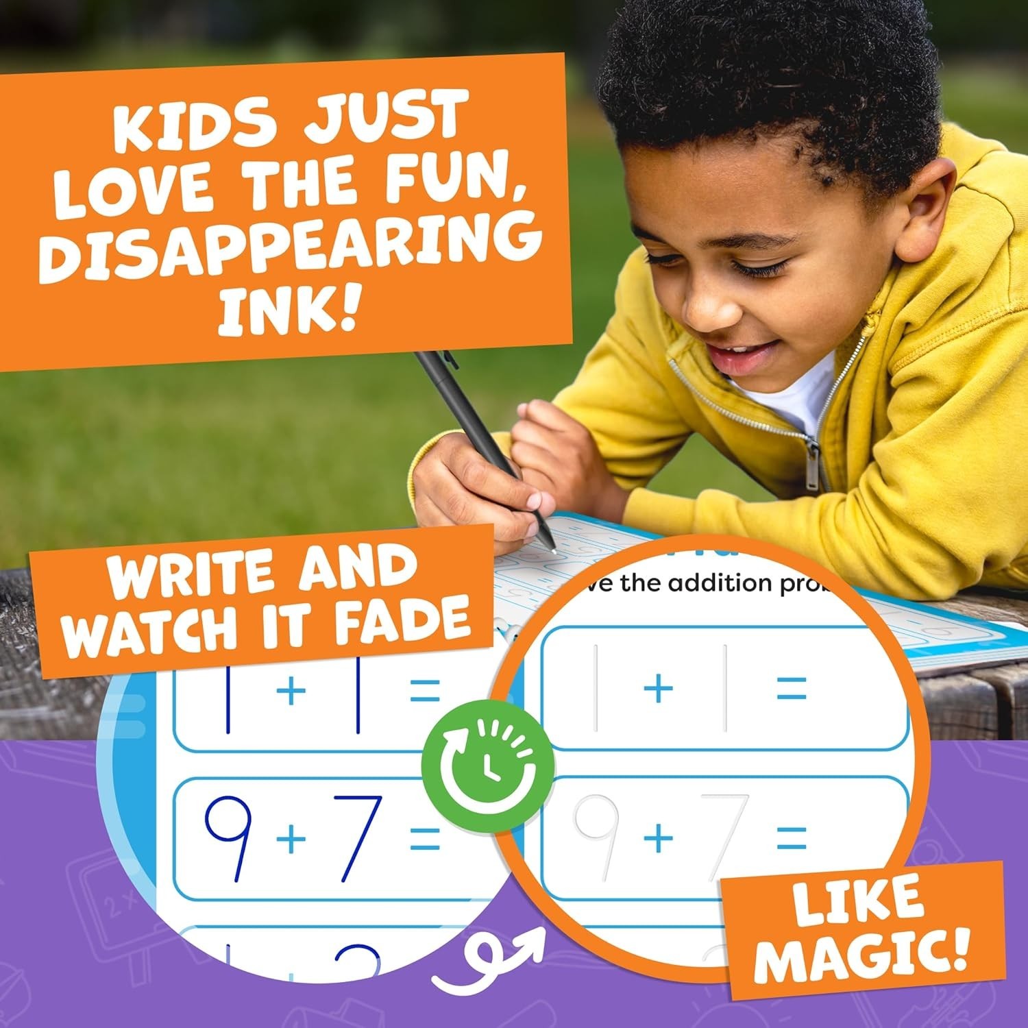 Durable Grooved Handwriting Practice for Kids 3-8 – 48 Fun Activities Included