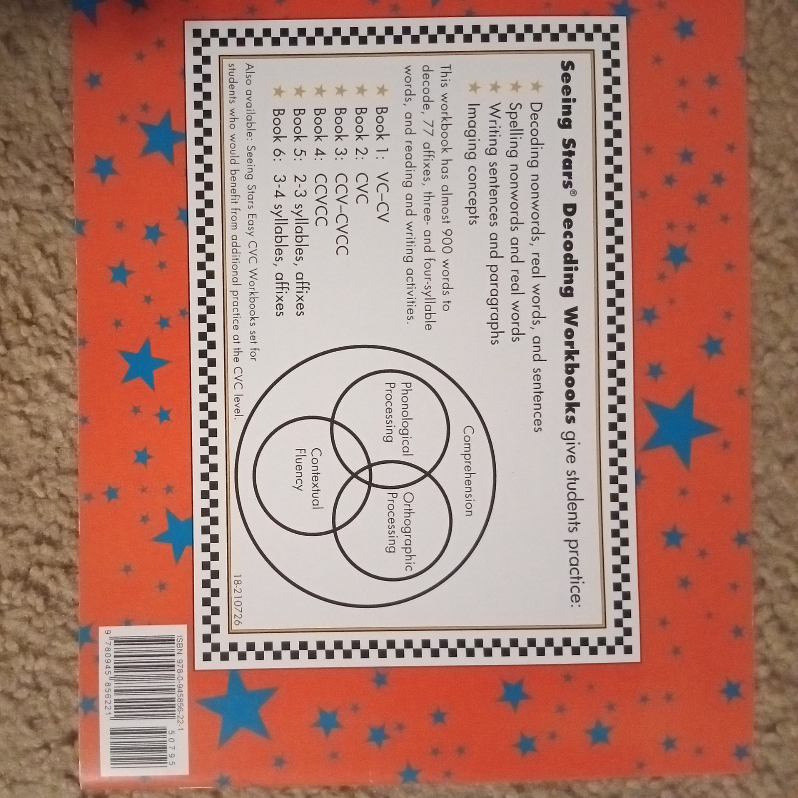 Seeing Stars Multisyllable Decoding Workbook 6 : Multisyllables by Nanci Bell…