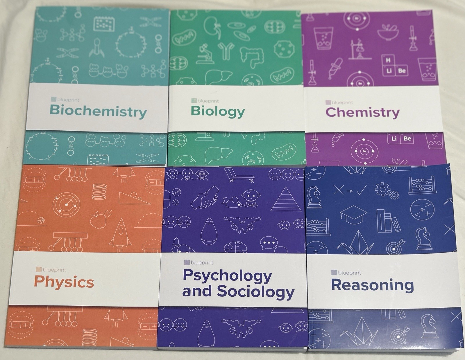 Blueprint MCAT 6-Book Set 2nd Edition – Like New
