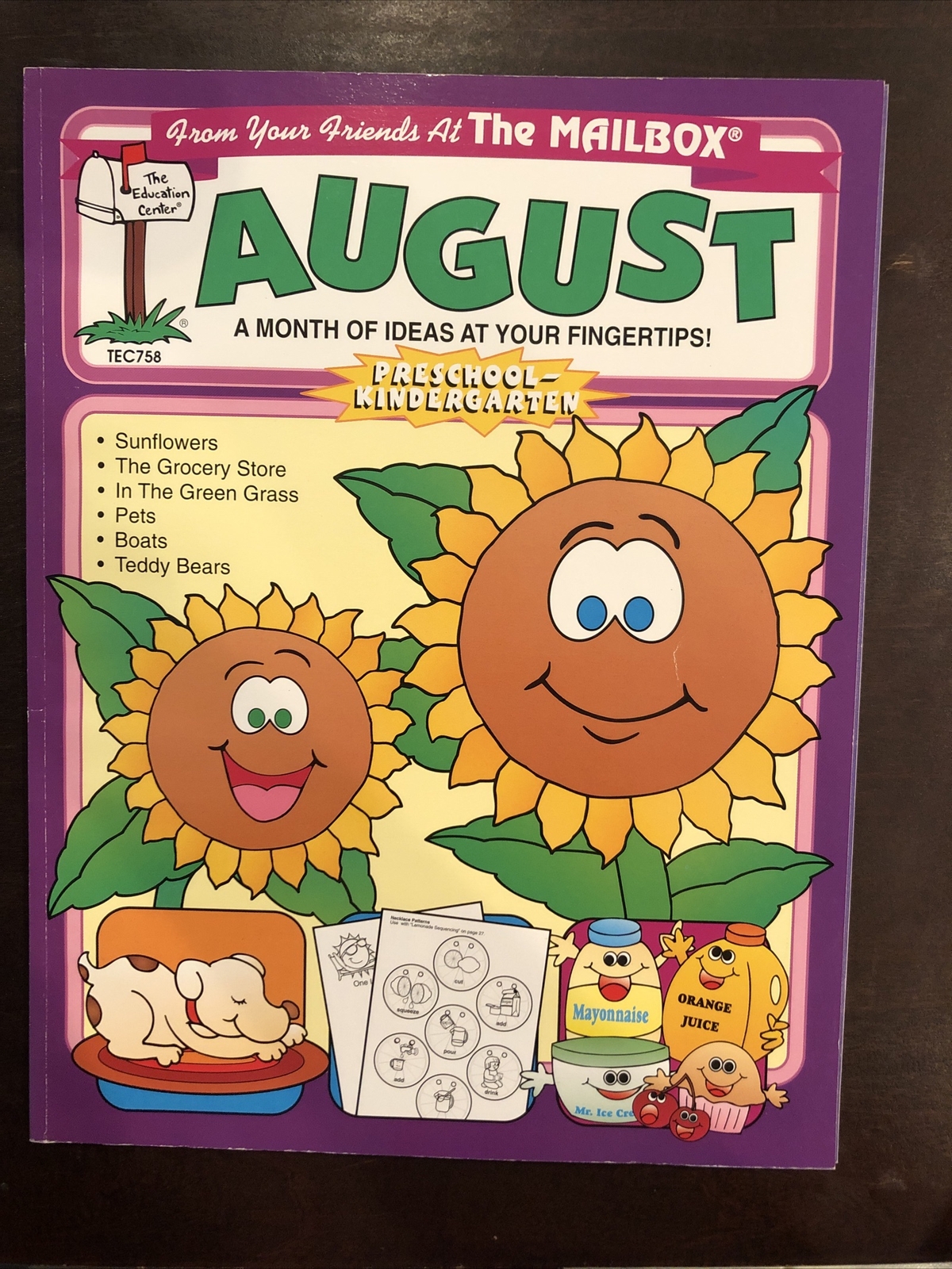 August: A month of ideas at your fingertips Preschool-kindergarten The Mailbox