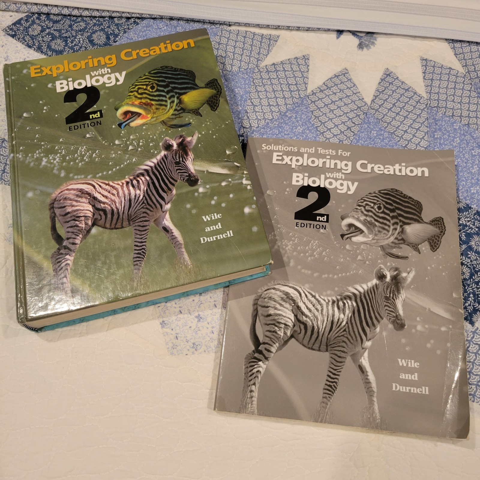 Exploring Creation with Biology : Student Text by Marilyn F. Durnell and Jay L.
