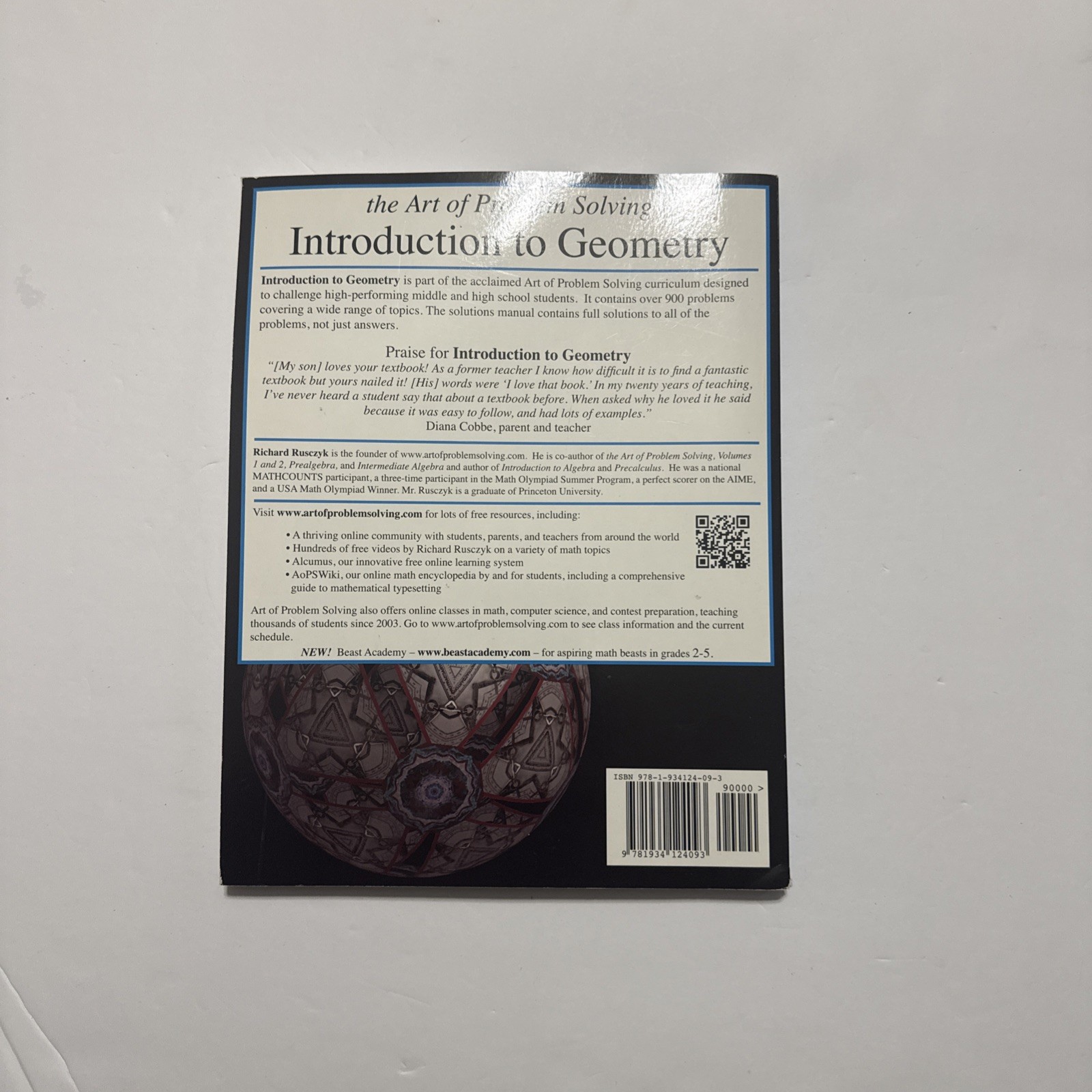 Introduction to Geometry Solutions Manual by Richard Rusczyk