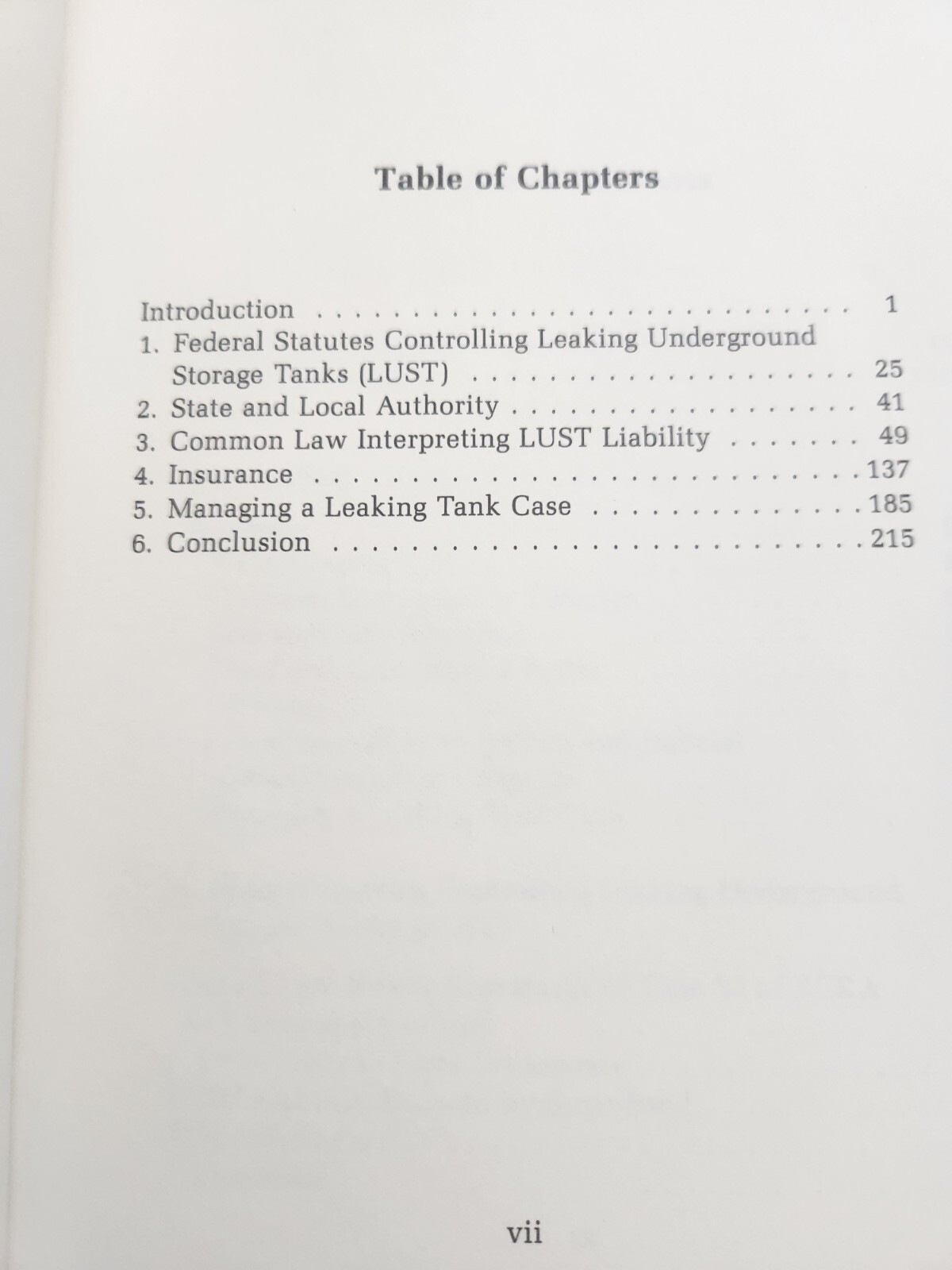 Liability For Underground Storage Tanks. Michael L. Italiano