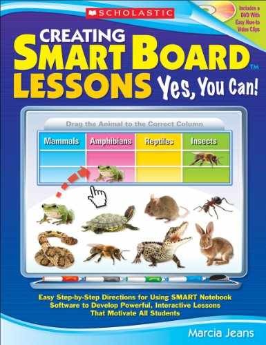 Creating SMART Board Lessons: Yes, – Paperback, by Jeans Marcia – Very Good j
