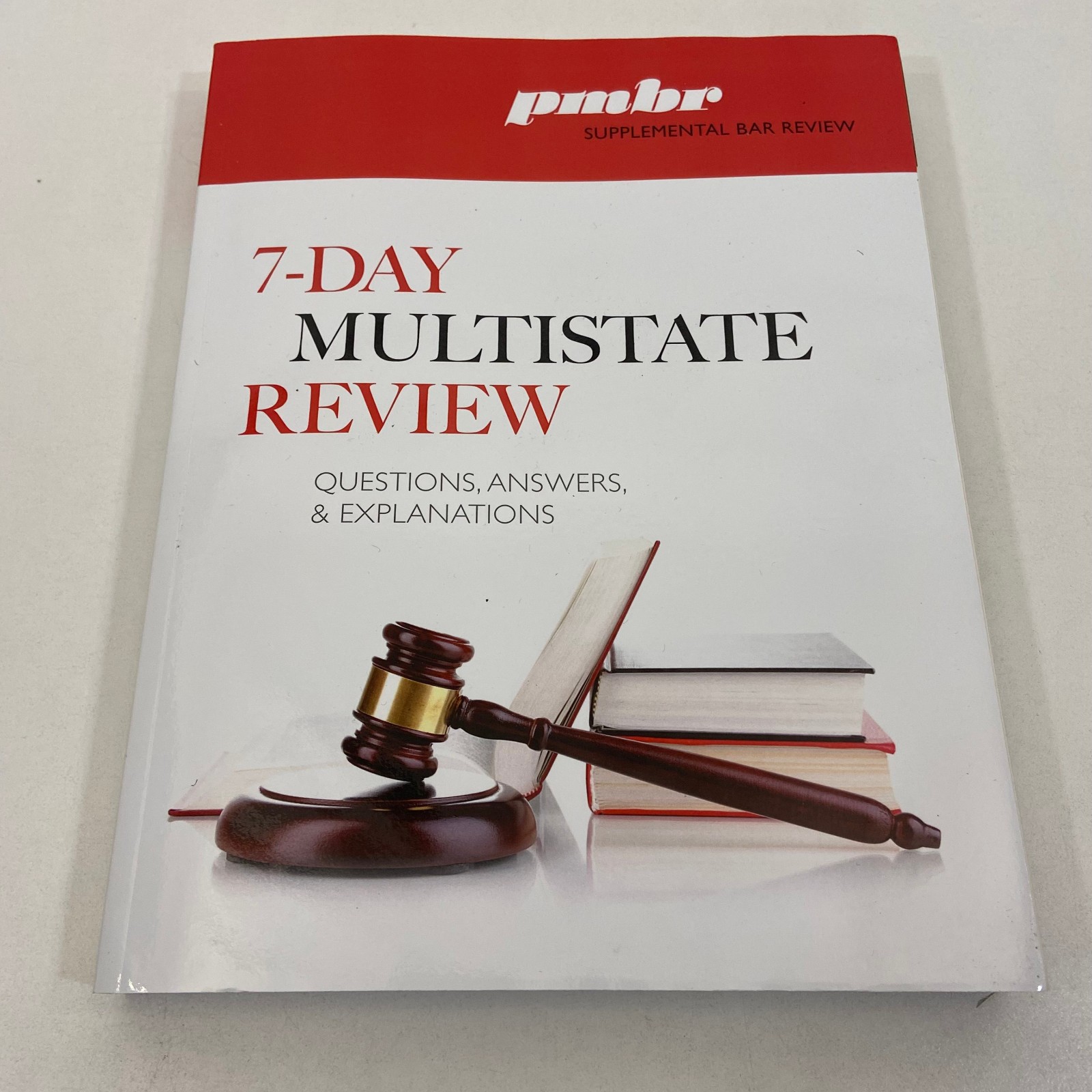 7 Day Multistate Review PMBR Supplemental Bar 2020 Law Textbook TPB Study Guide