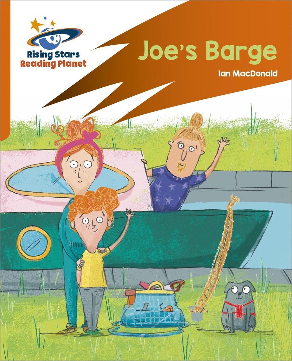 Reading Planet: Rocket Phonics Target Practice Joe’s Barge Orange by Ian Macdona