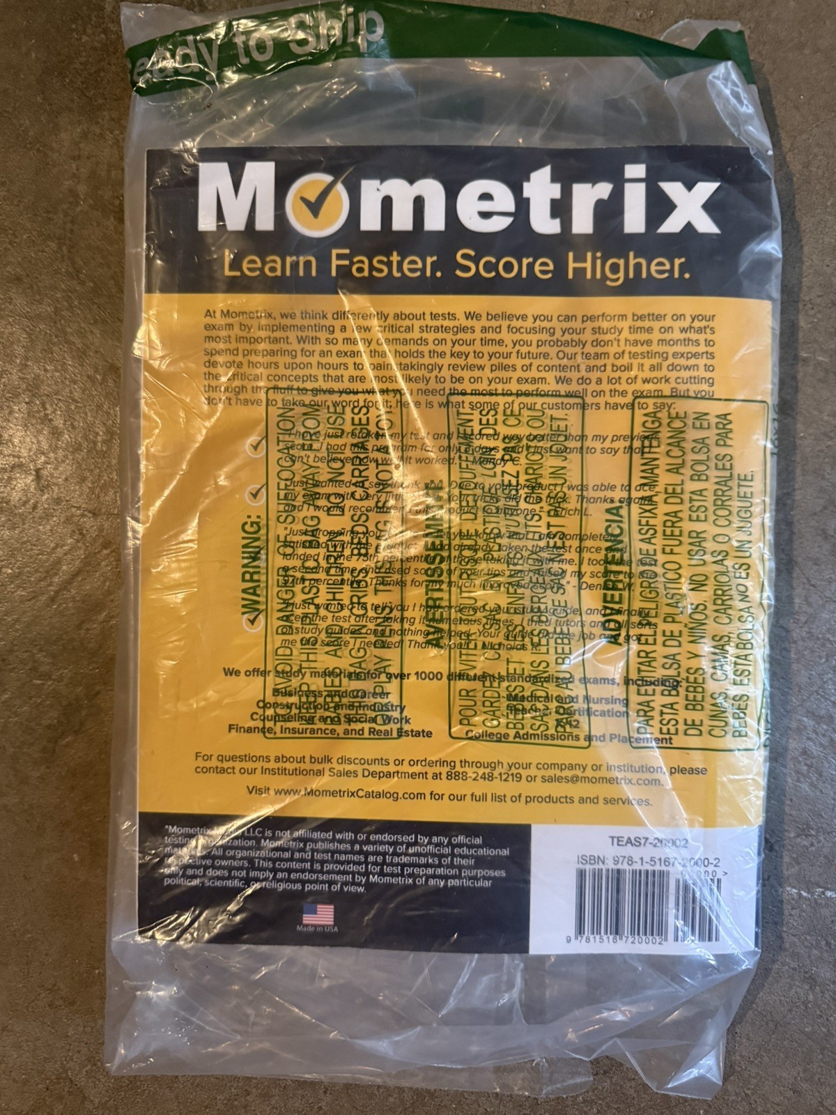 Mometrix ATI TEAS 7 Secrets Study Guide Test Preparation Updated For The 7th Ed.