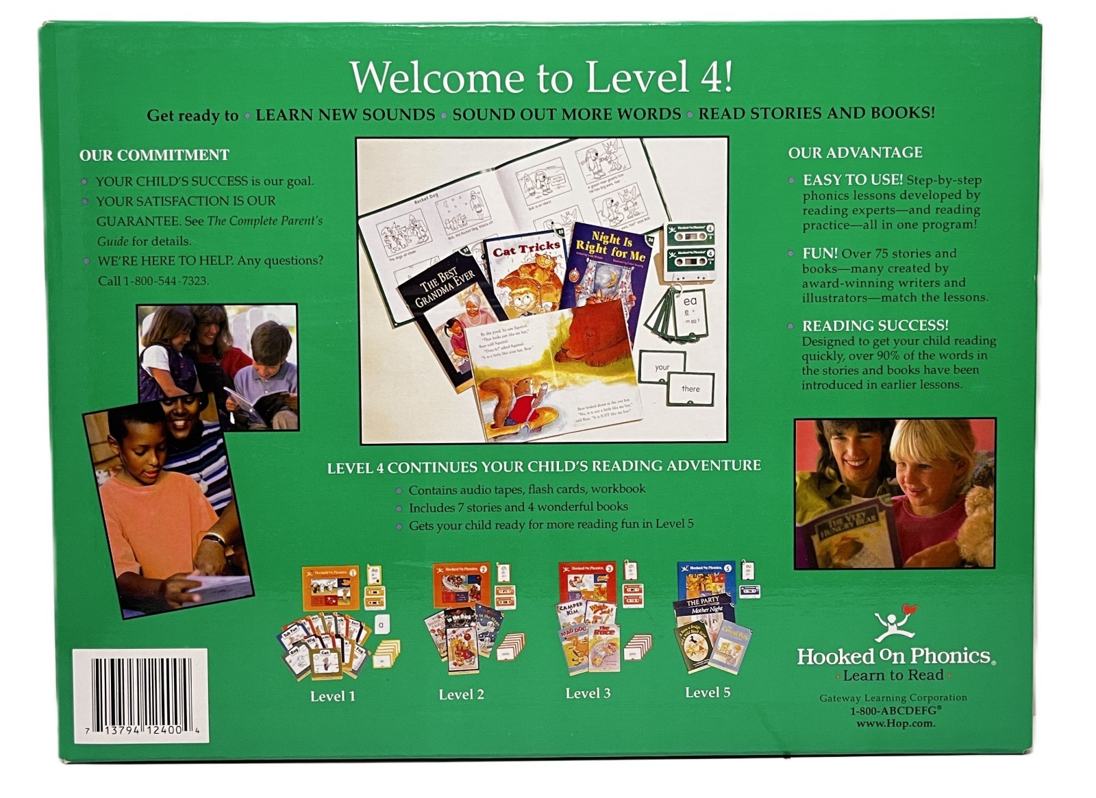 Hooked on Phonics Learn To Read Set Levels 2 – 4- 5