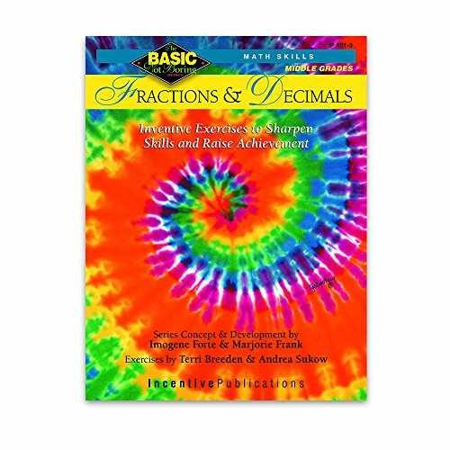 Fractions & Decimals :Middle – Paperback, by Forte Imogene; Frank – Good o
