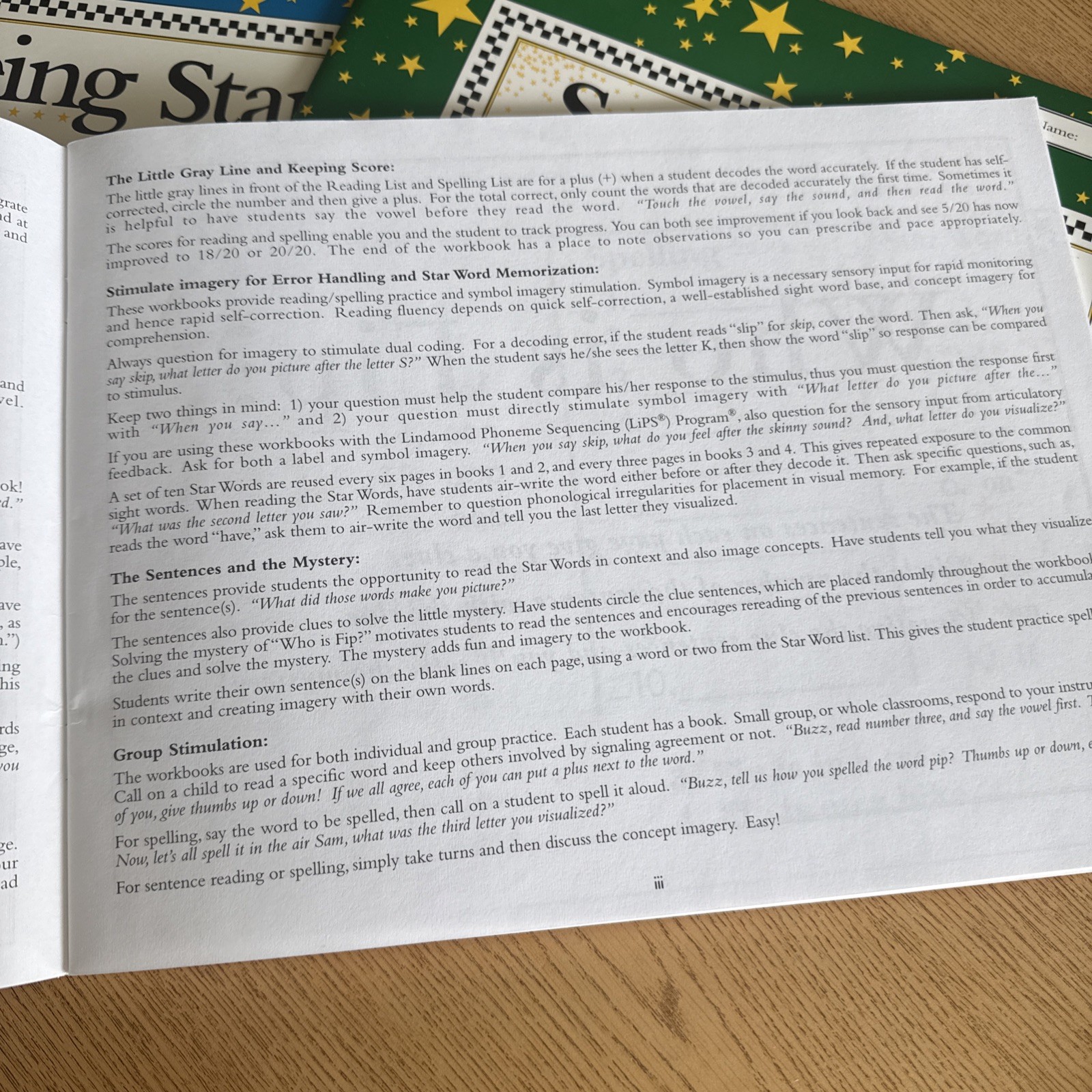 Seeing Stars Decoding Workbook Books 1, 2, & 3