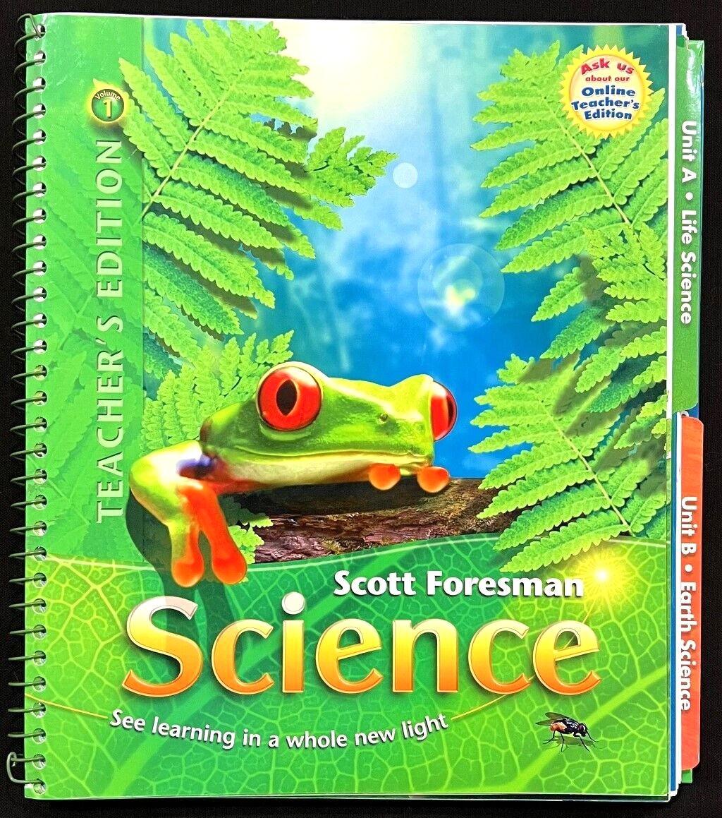 2nd Grade- SCIENCE TEACHER MANUAL (Vol 1) (2006, Scott Foresman)