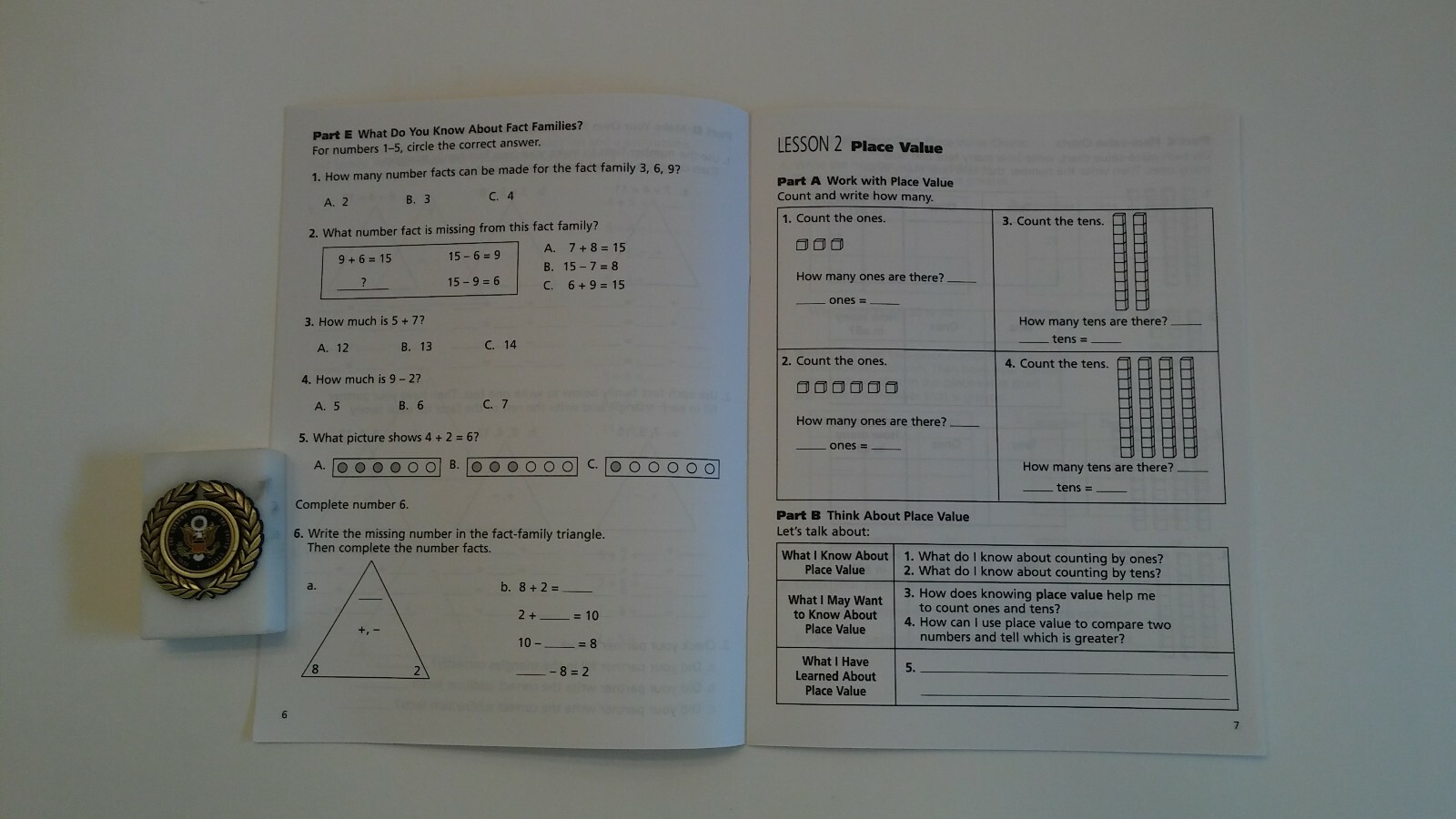 Building Essential Math Skills Using Graphic Organizers (Visuals) 1st Grade 1