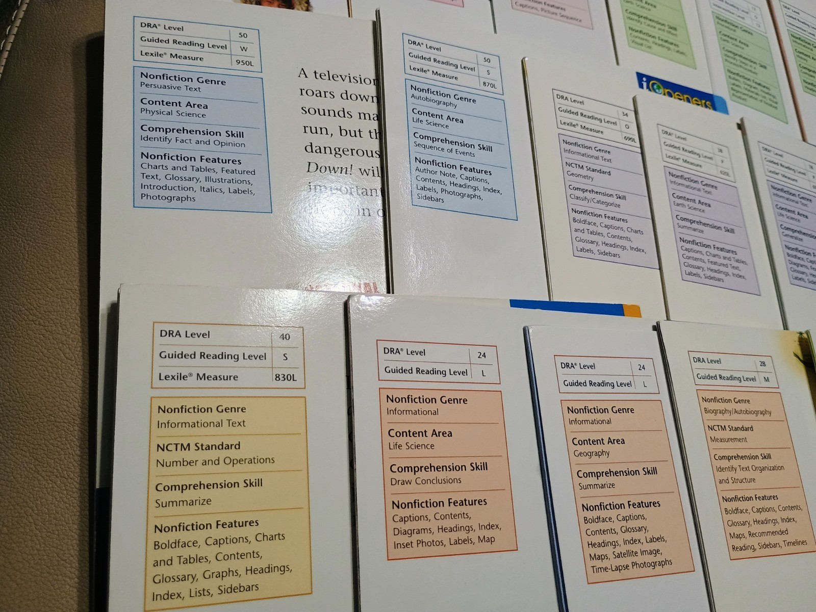 26 Pearson Learning Reading Support PB Non Fiction & Learning Books Homeschool
