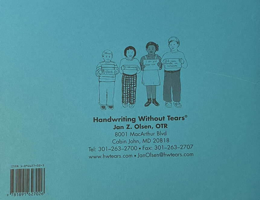 HWT Learning Handwriting Without Tears Printing Power Student Book