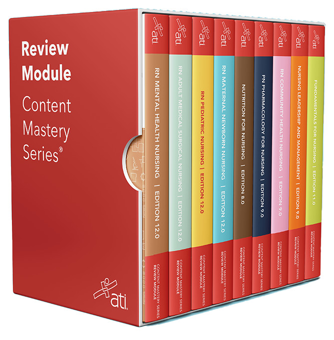 ATI RN Review Modules Package – All 9 Review Modules (current edition)