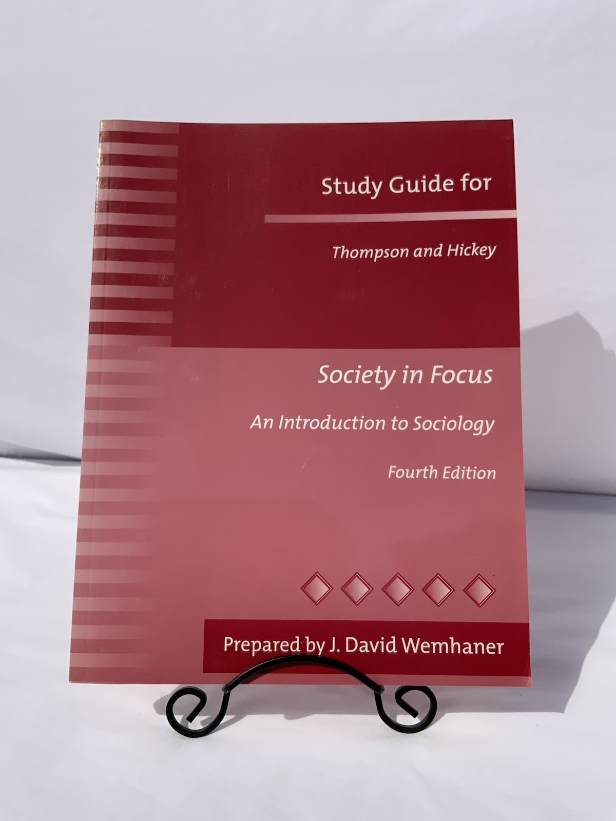 Allyn and Bacon Study Guide Society in Focus 4th Ed Thompson Book