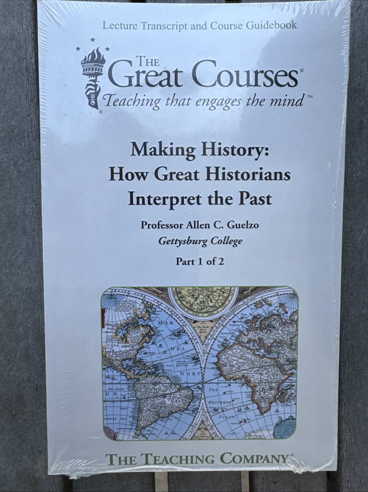 Making History How Great Historians Interpret the Past Part 1 &2 GUIDEBOOKS ONLY