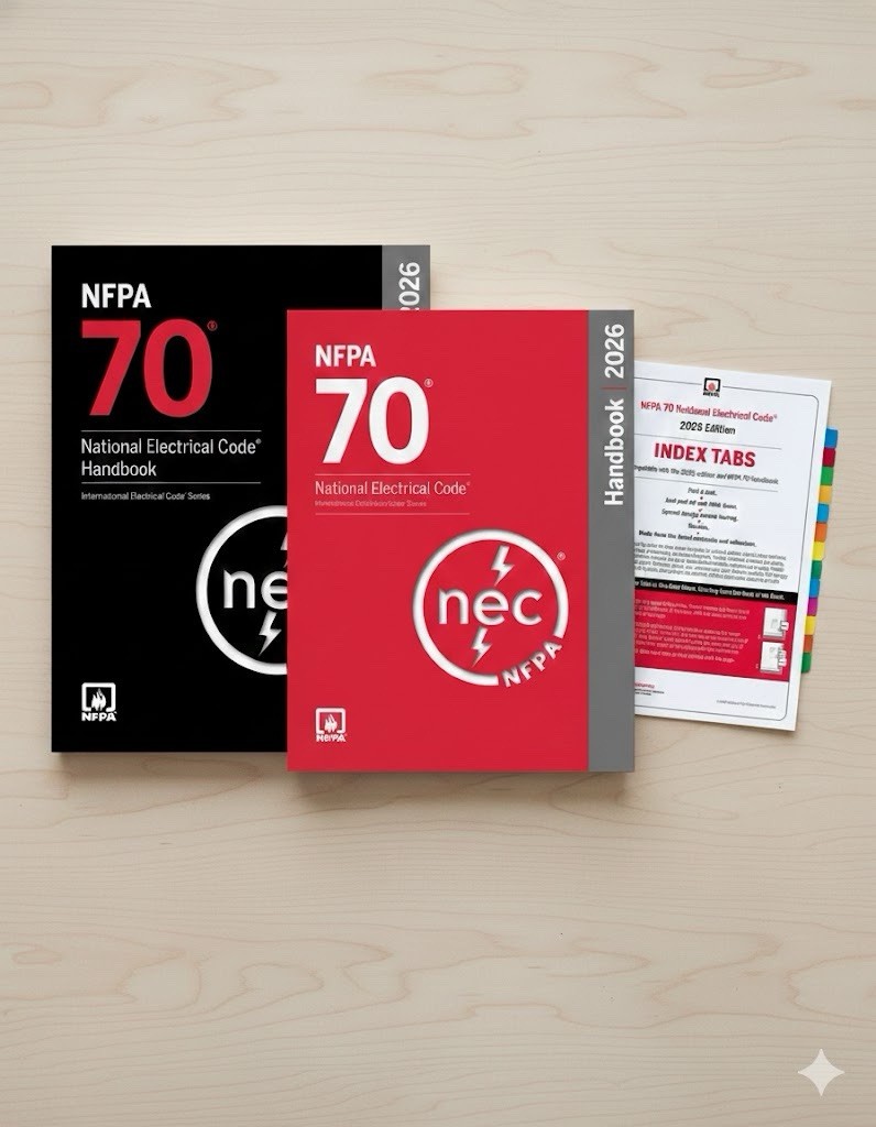 2026 NEC Bundle with 2026 Handbook & Codebook with Index Tabs Brand New