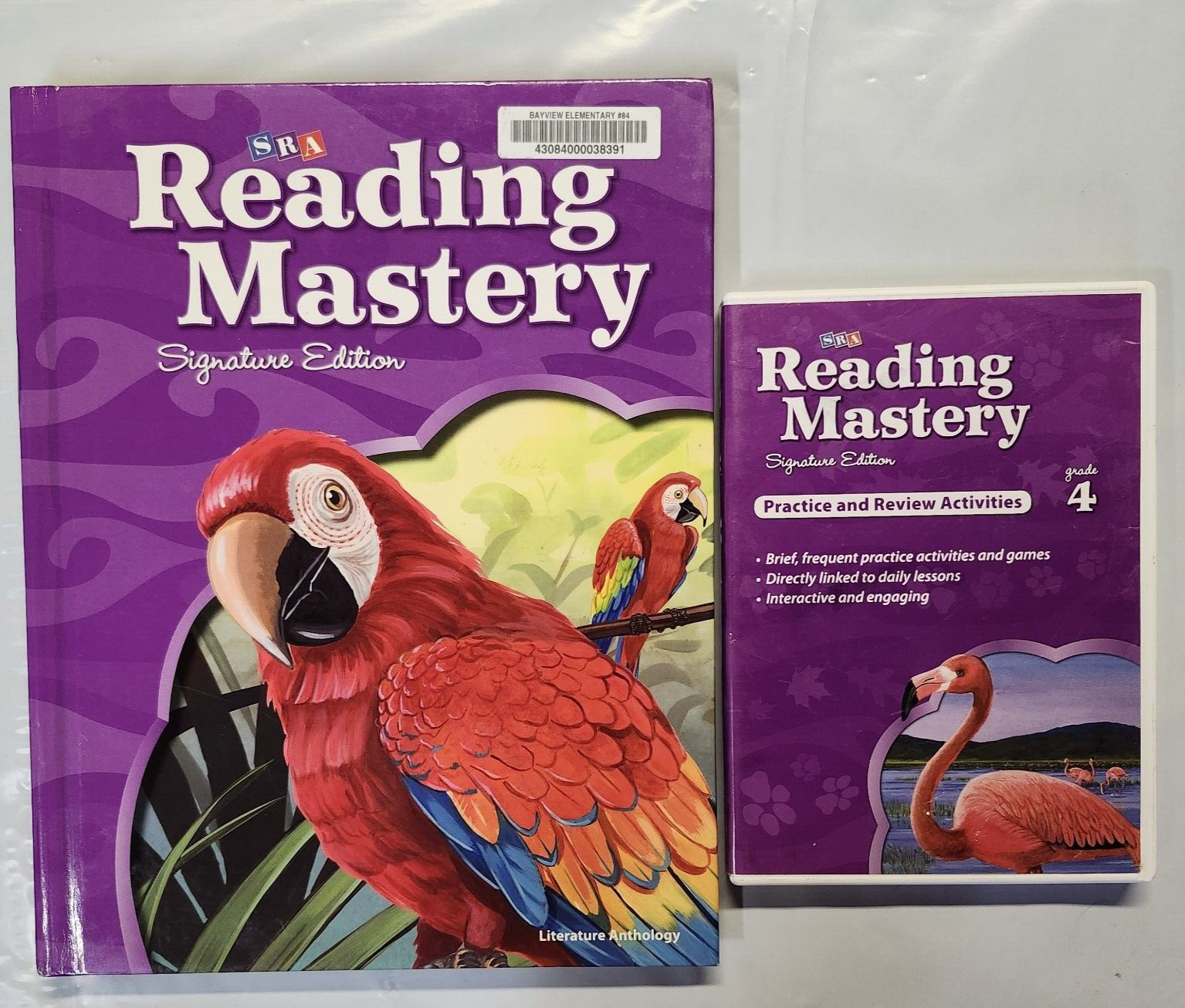 SRA Reading Mastery / Grade 4 Textbook + Practice & Review Activities HB/CD-ROM