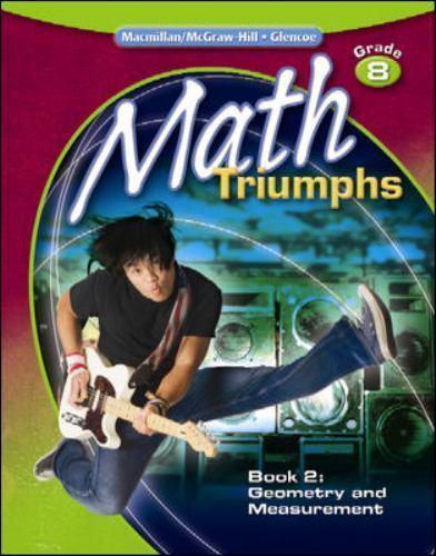 Math Triumphs, Grade 8, Student Study Guide, Book 2: Geometry and Measurement..