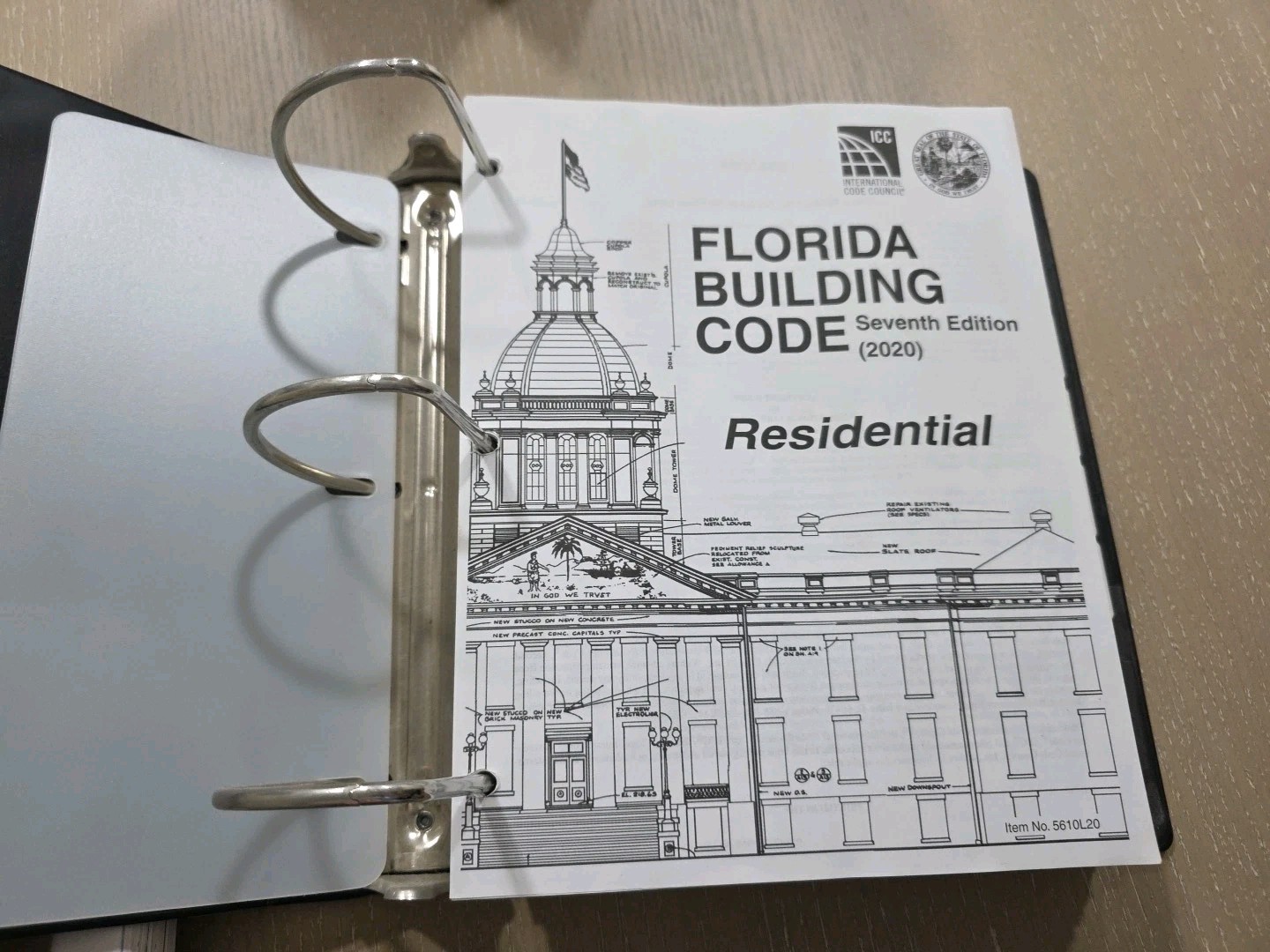 Florida Building Code Residential, 7th Edition (2020) by Florida Building