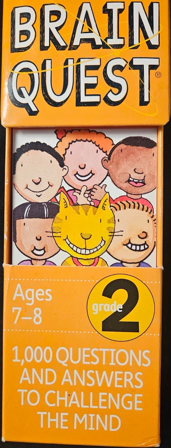 Brain Quest Grade 2 Flashcards (Ages 7-8) Revised 4th Edition by Chris Feder