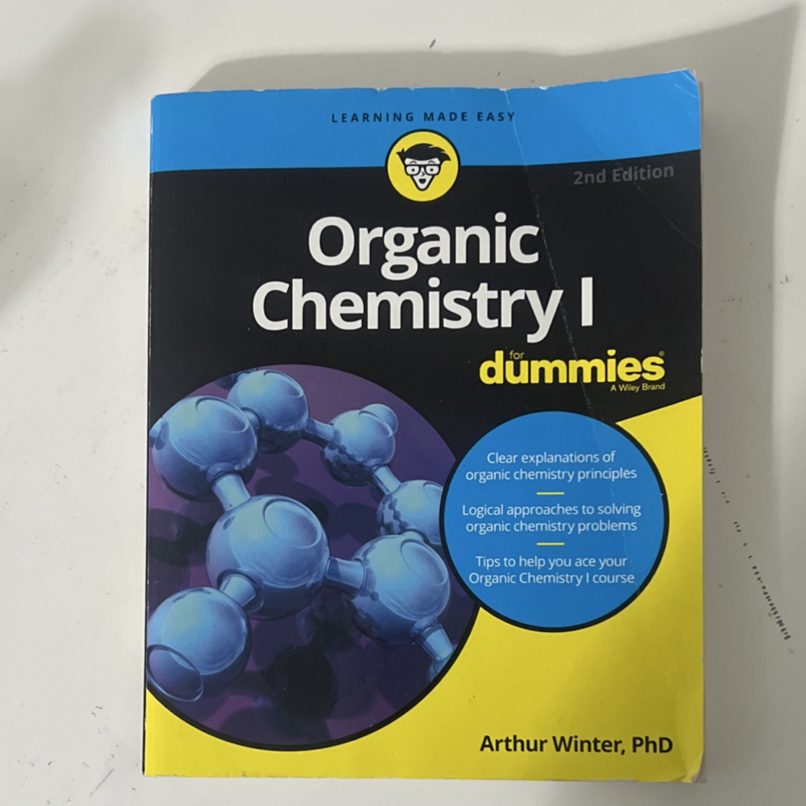 Organic Chemistry I for Dummies 2nd Edition by Arthur Winter Paperback