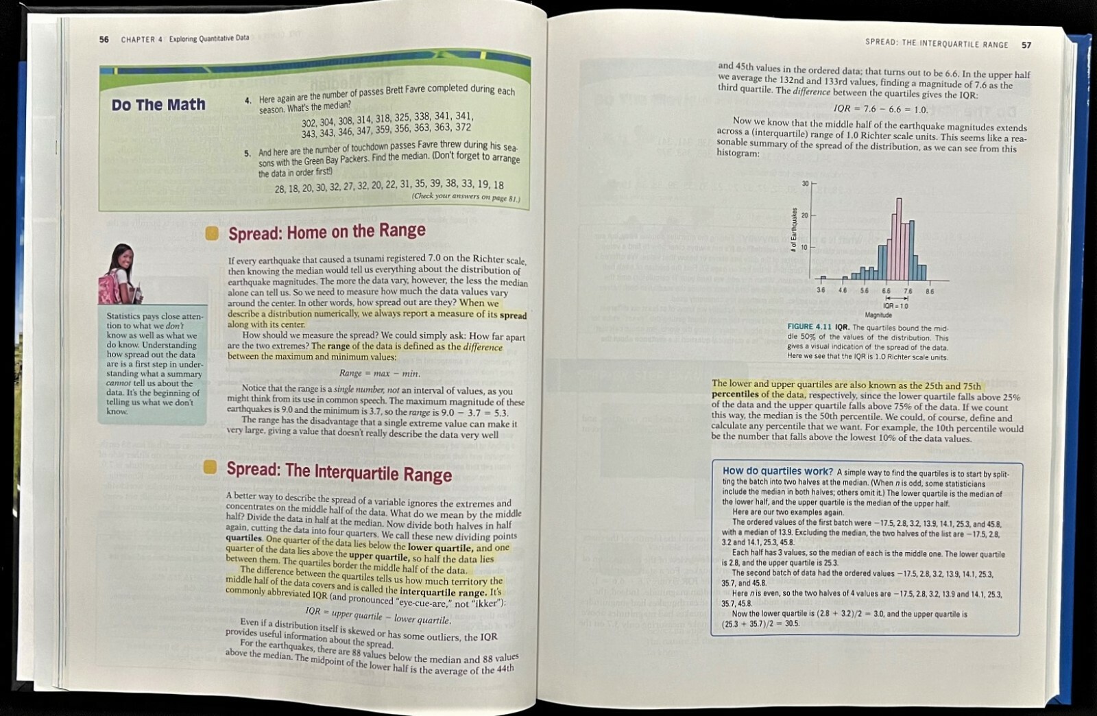 STATS – IN YOUR WORLD & RESOURCE CD (TEACHER EDITION – Answers Included) (2012)