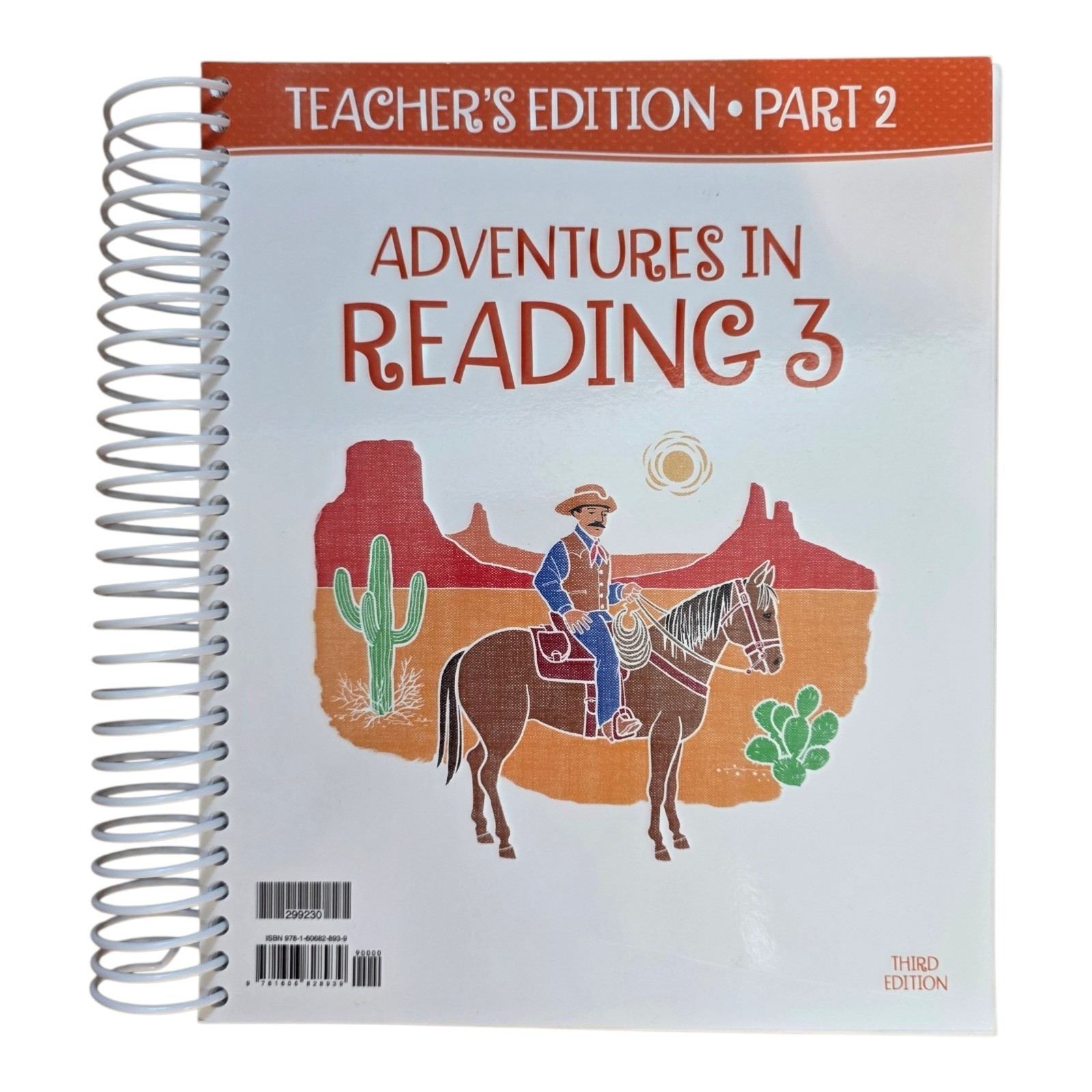 BJU Press Adventures in Reading 3 Teacher Edition Part 2 Third Edition Spiral