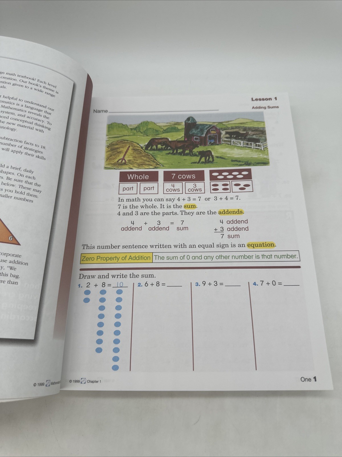 Purposeful Design Mathematics Grade 3 Student (Updated 2005) 3rd Grade Math NEW