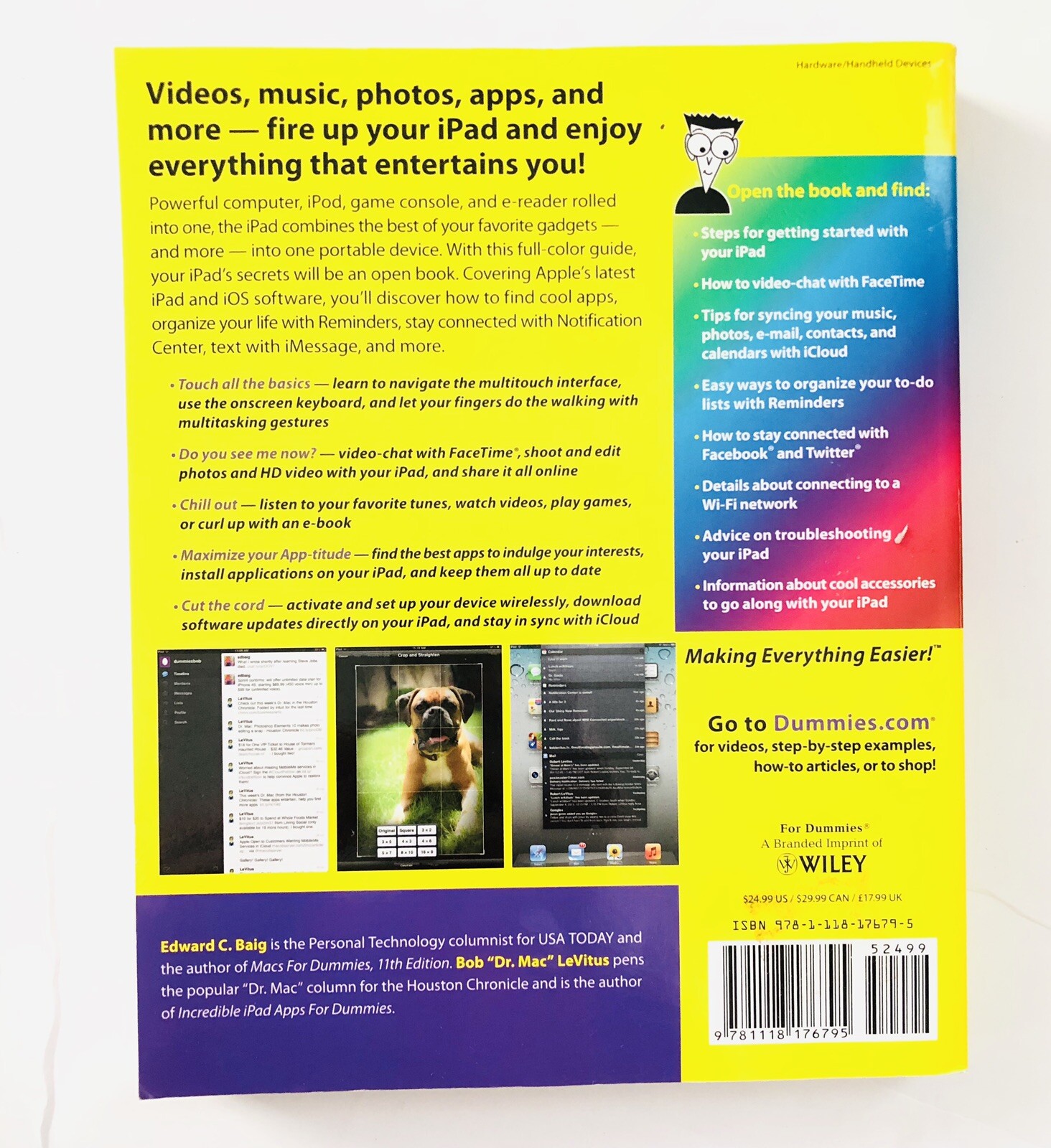 iPad 2 for Dummies – 3rd Edition Learn To Browse The Web Download Apps