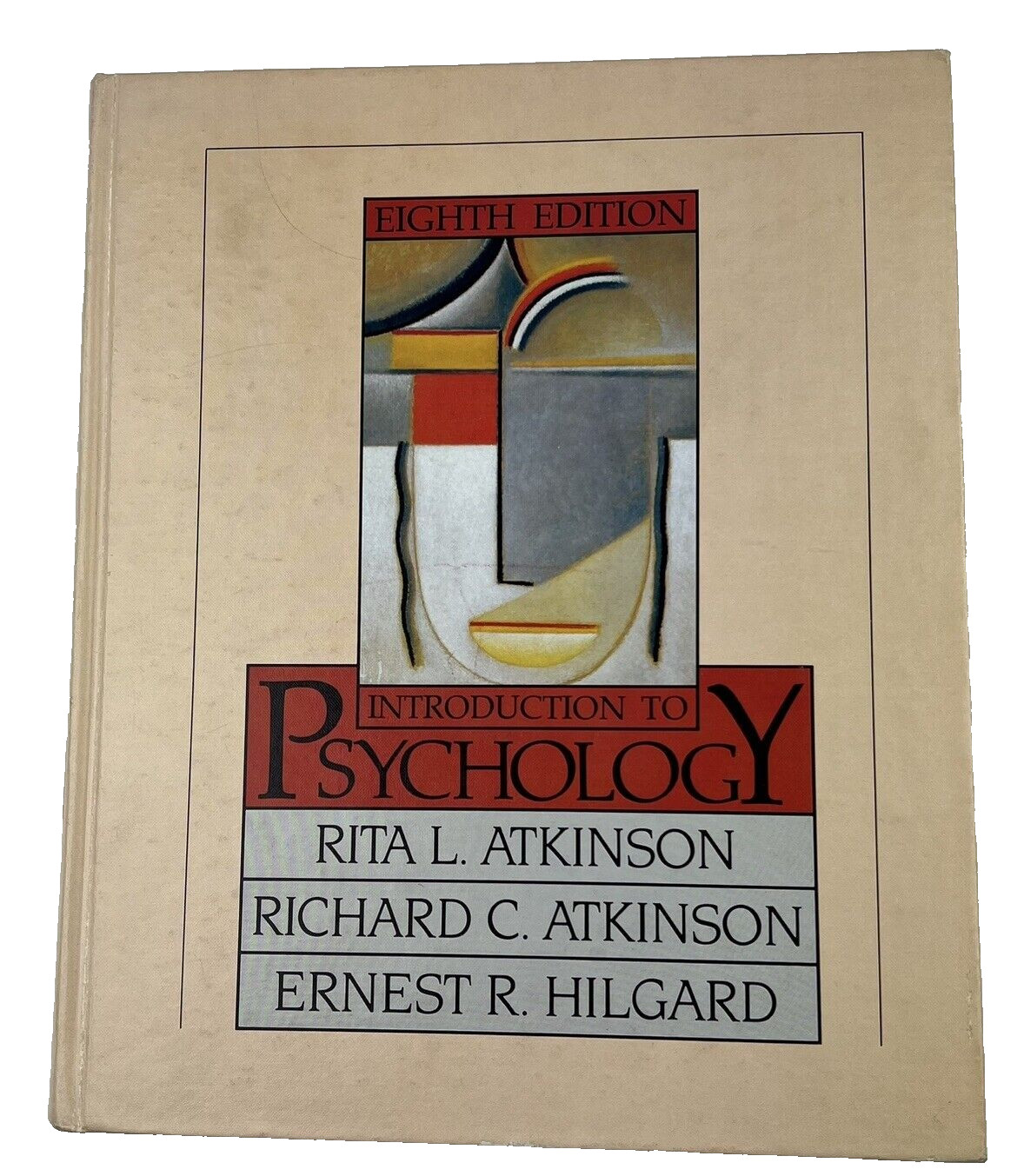 Introduction To Psychology By Rita L Atkinson, Etc Eighth Edition Hardcover