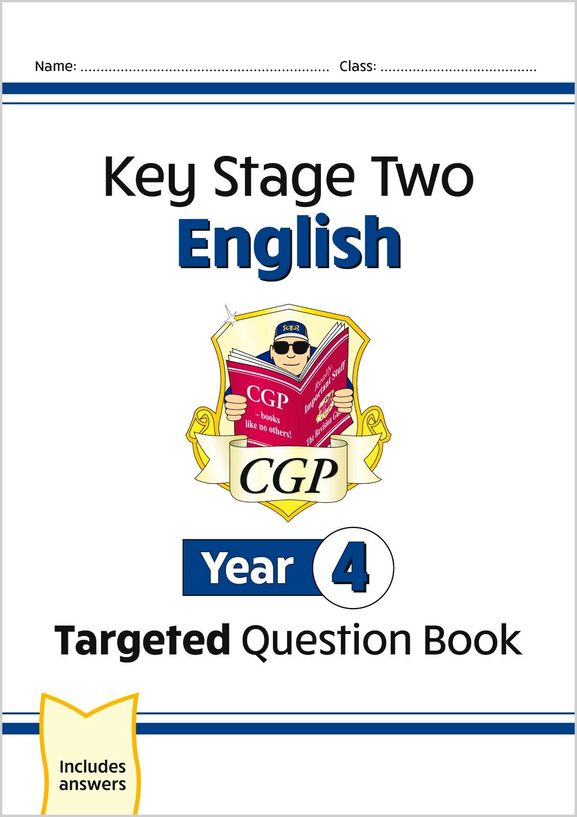 KS2 Year 4 English Targeted Question Workbook with Answer Ages 8-9 Key Stage 2