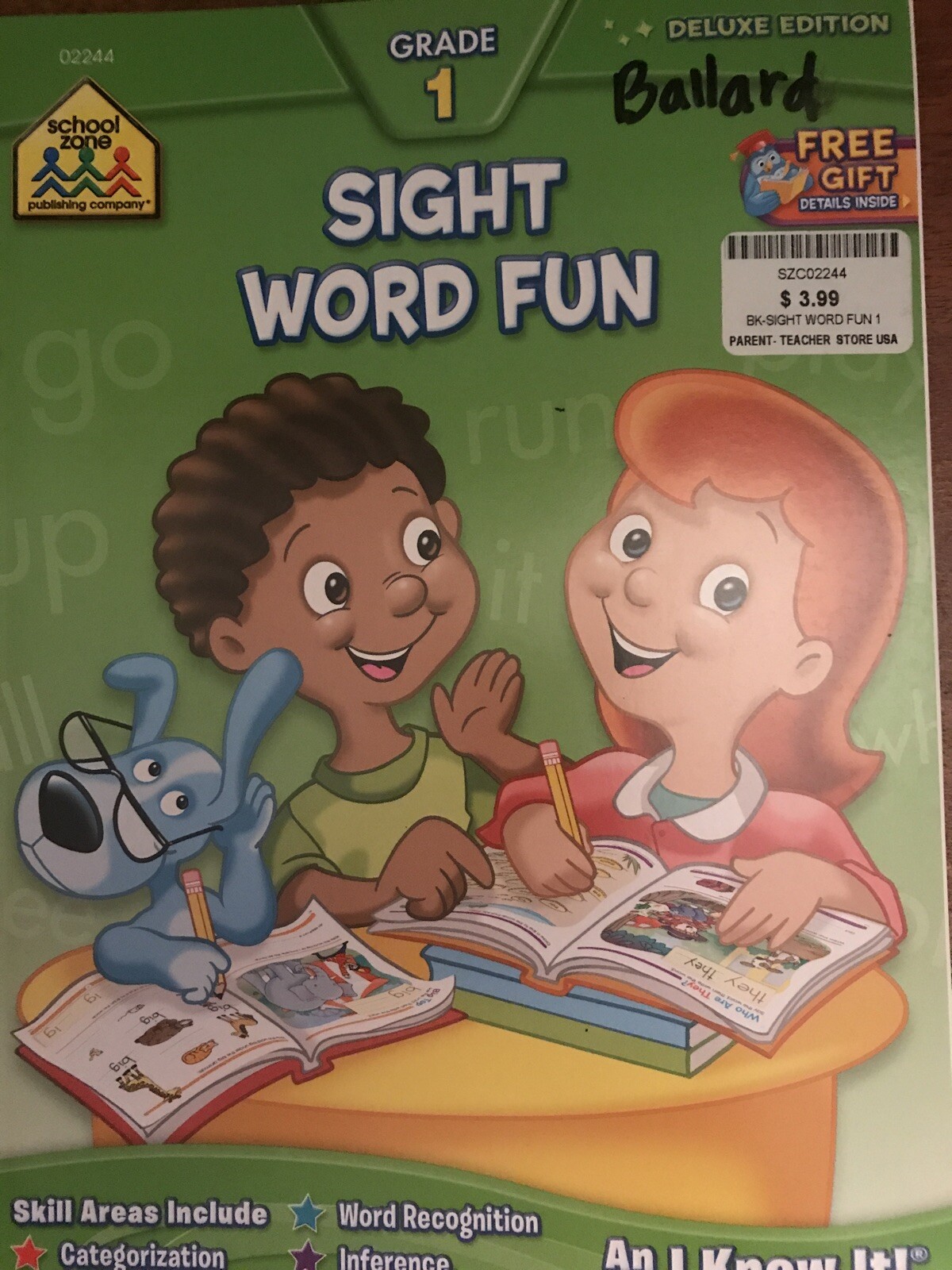 Sight Word Fun! 1 by School Zone Publishing Company Staff (2005, Trade…