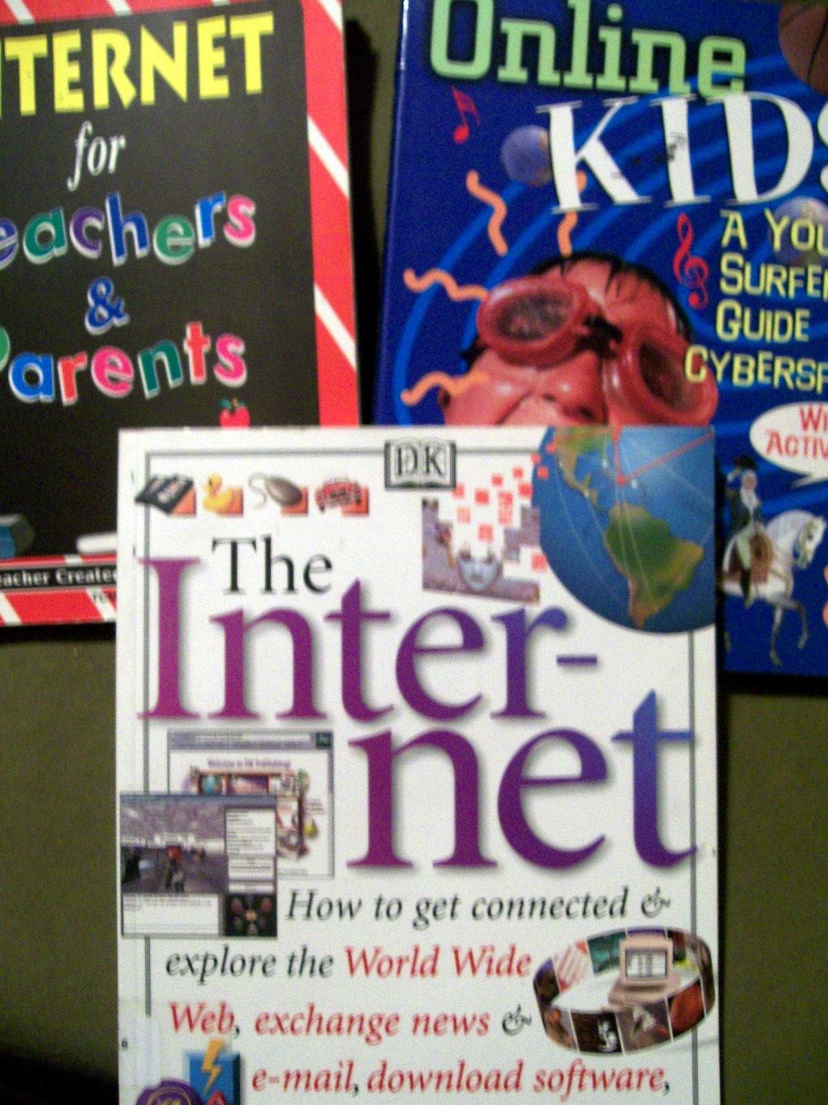 Set of 3 ~ The Internet, Internet for Teachers & Parents and Online Kids (SC’s)