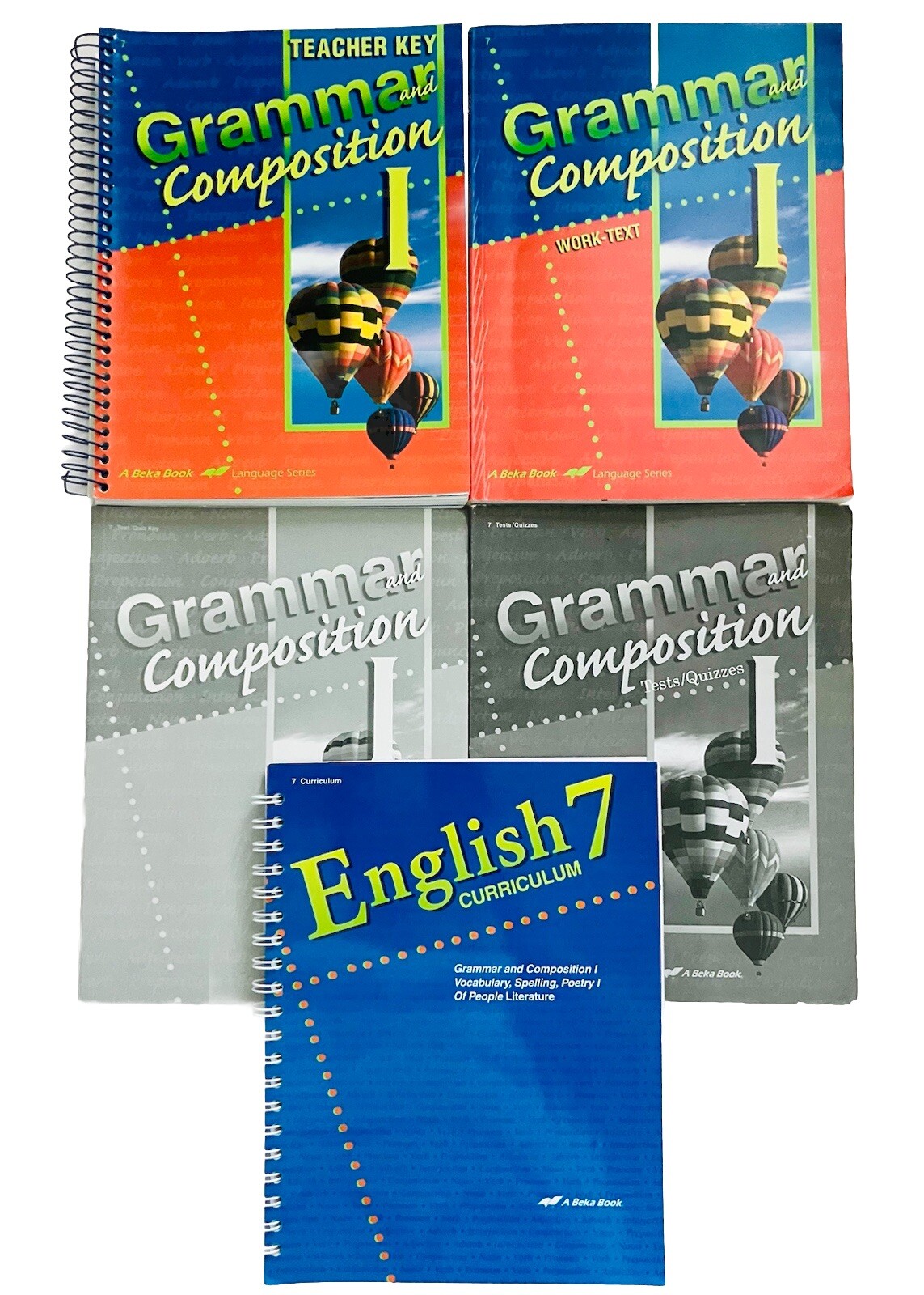 ABEKA 7th Grade 7 Curriculum Complete Set Lot 40 History Science English Health