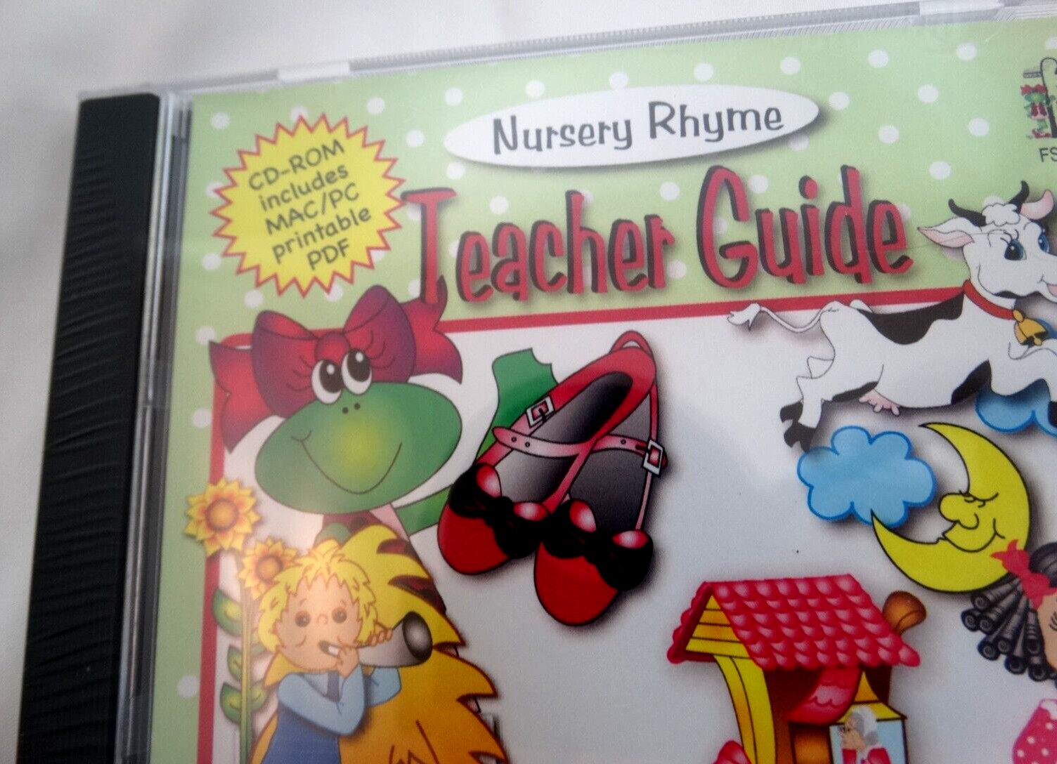 Lot of 3 Frog Street Press Nursey Rhyme CD-ROMS Teacher Guide Little Books NEW