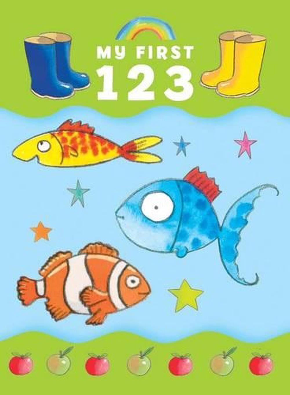 My first 123 by Lewis Jan (English) Board Book Book