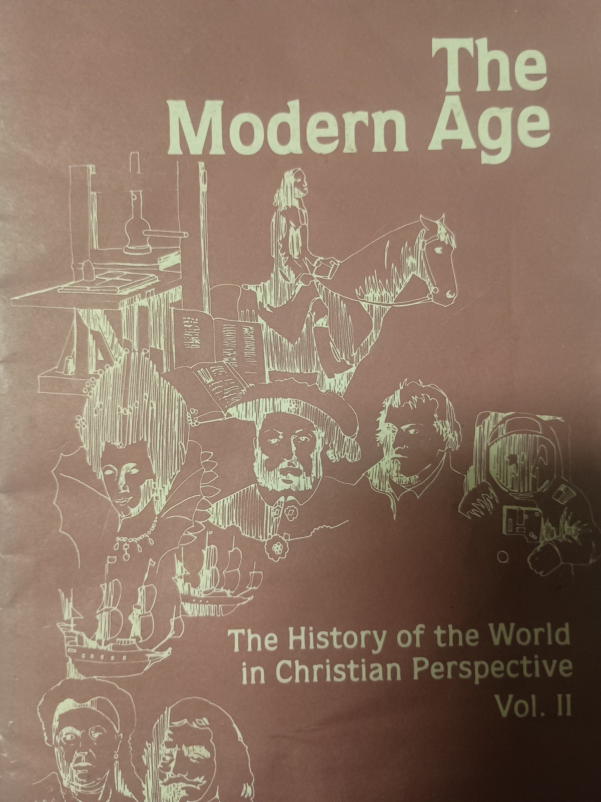 The Modern Age: History of the World Vol. II Test Book A Beka 1993 YY2