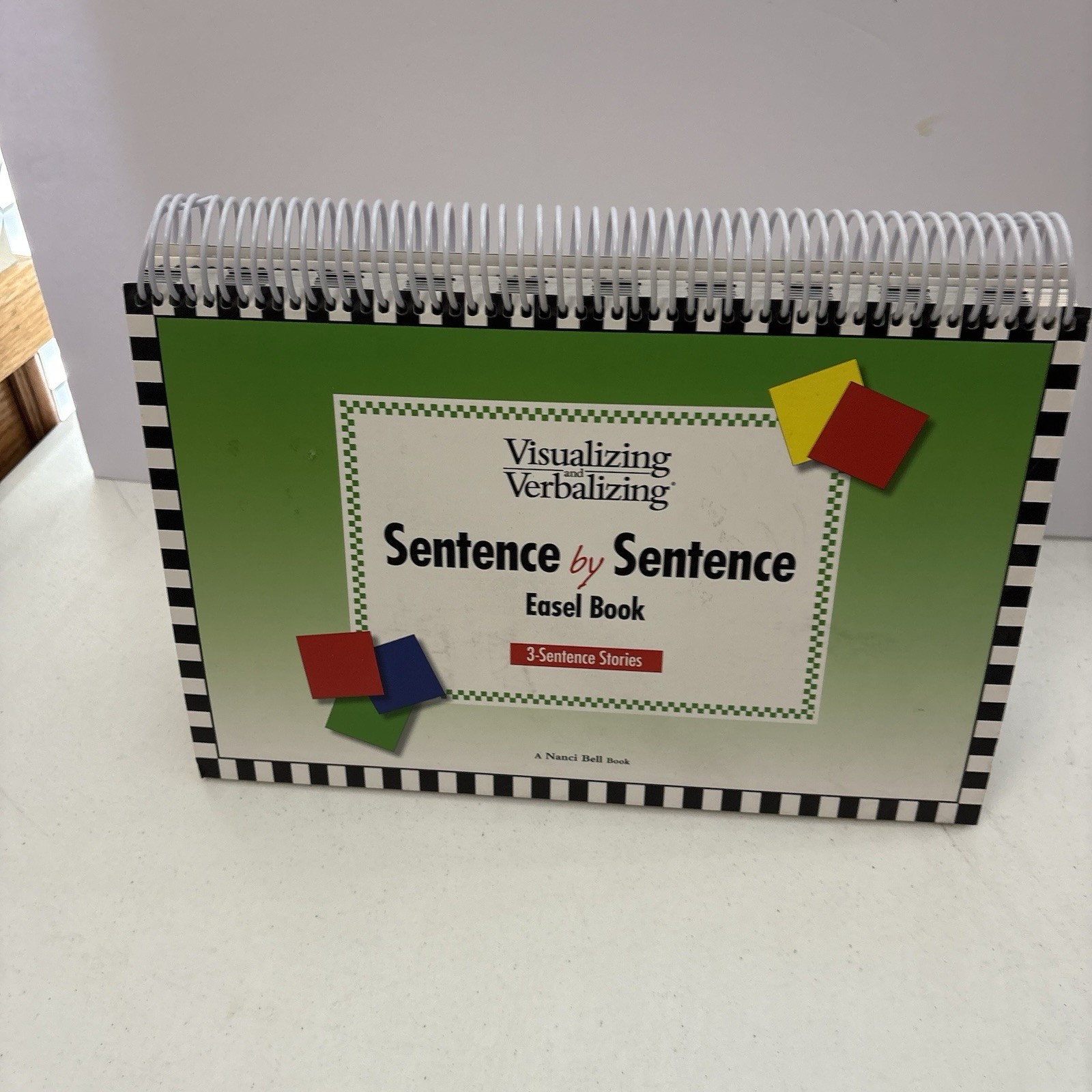 Visualizing and Verbalizing 3 Sentence by Sentence Stories Easel Book Nanci Bell