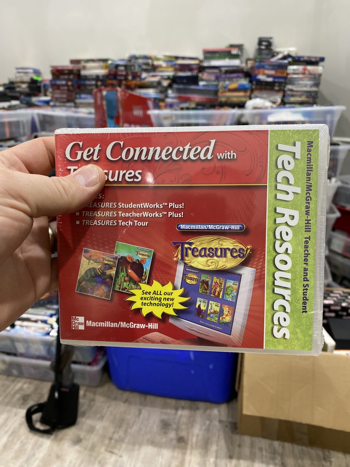 MacMillan McGraw Hill Treasures Get Connected Tech Resources NEW