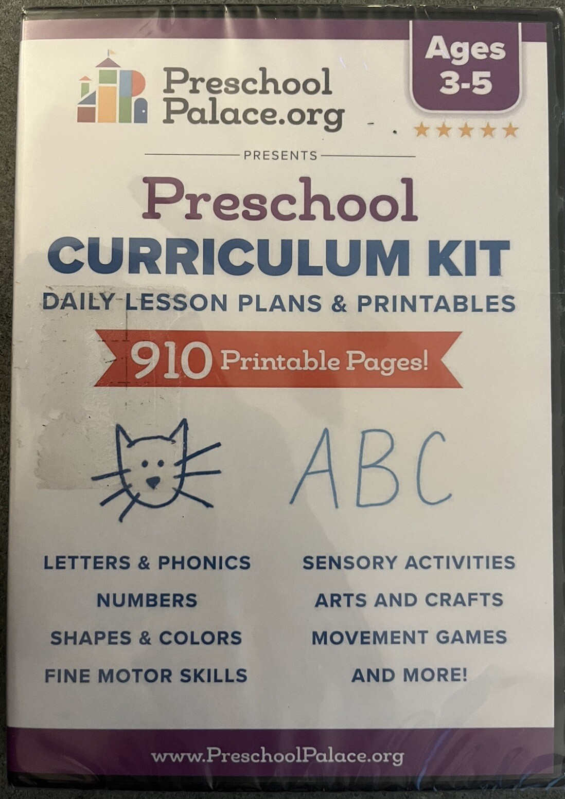 The Ultimate Preschool Curriculum Kit on CD – Printable Workbooks Lesson Plan…