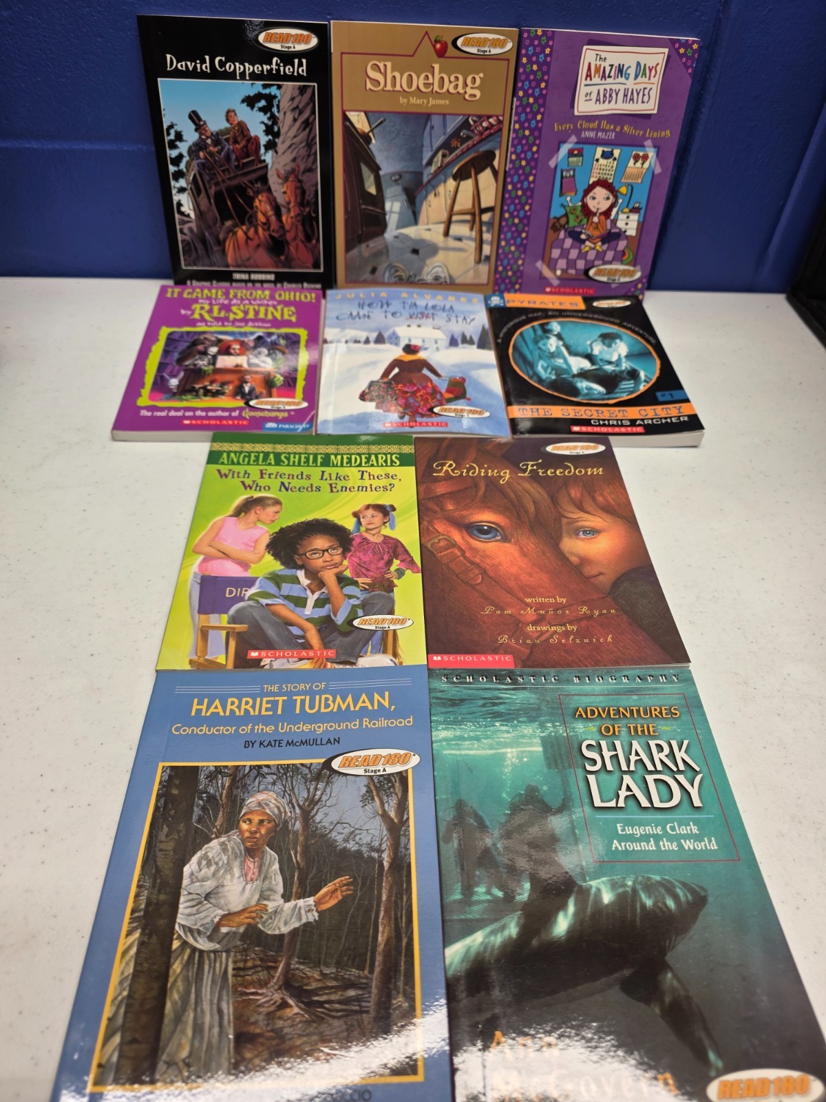 3rd-5th Grade – Scholastic READ 180 – Stage A, Level 3 Reading Books (10 books)