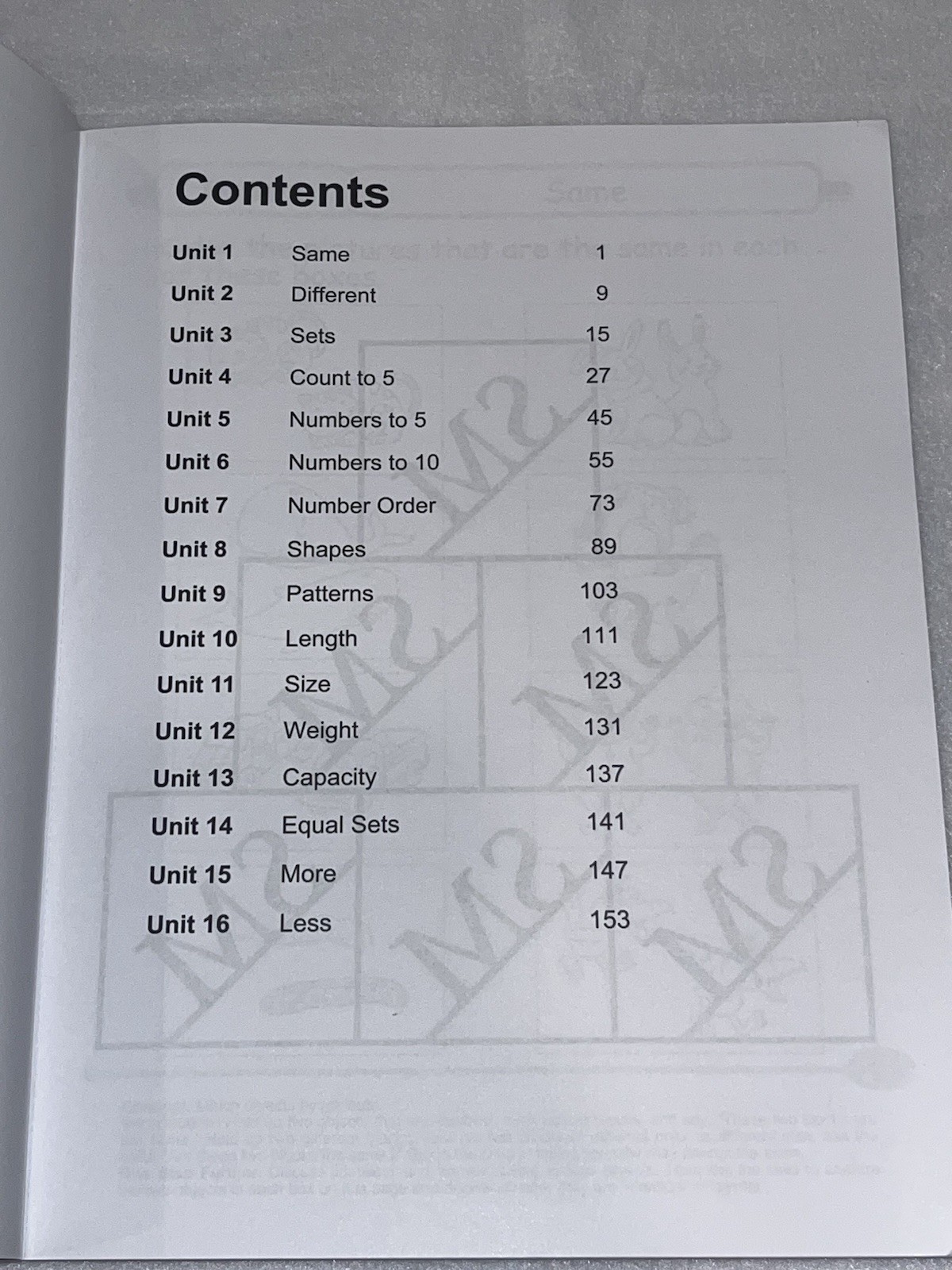 Essential Math Kindergarten A & B Workbook Set – Singapore Math – Homeschool