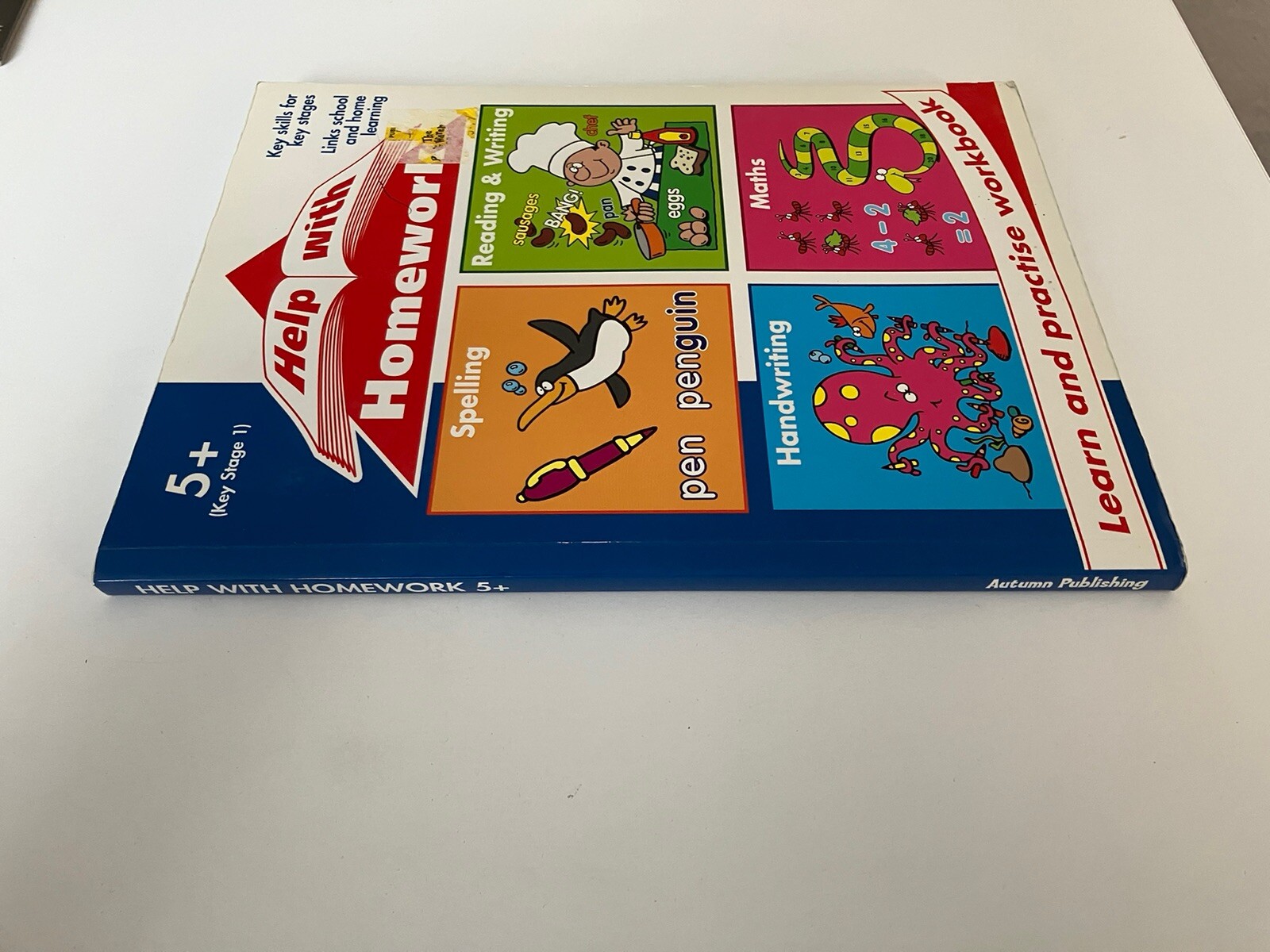 Help With Homework Key Stage 1 – Homework Book Spelling Reading Writing Maths