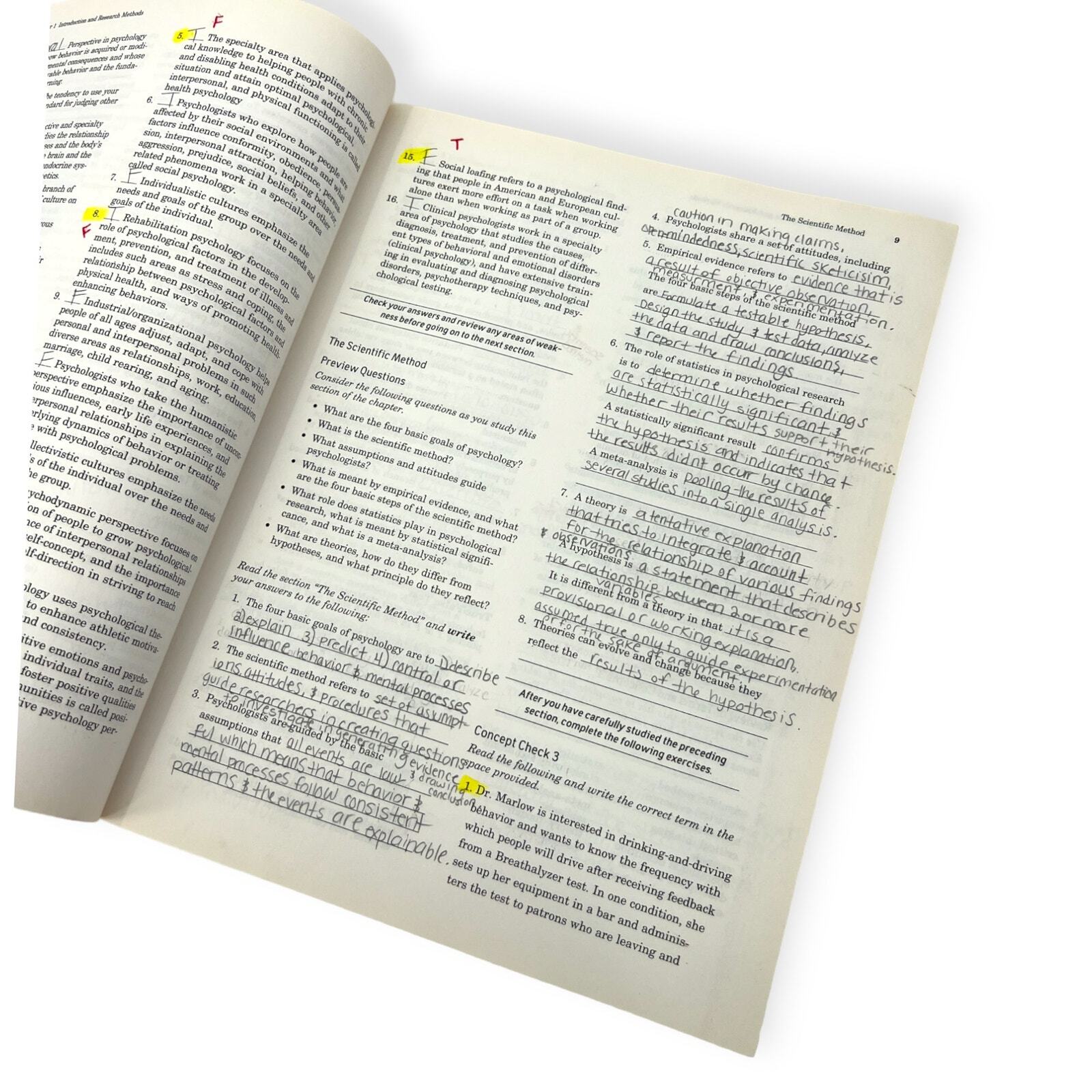 Discovering Psychology Study Guide 6th Edition Hockenbury Cornelis Rea Book