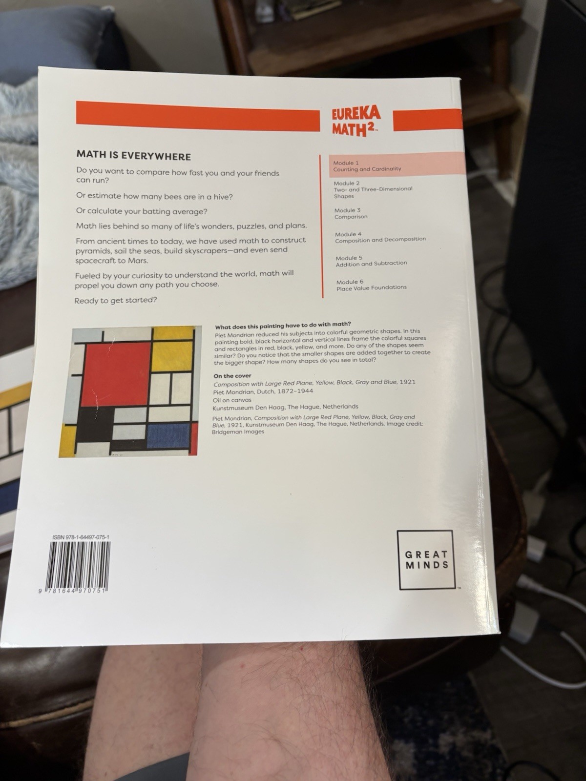 Eureka Math2 Grade K Part Part Total Module 1 Learn Workbook