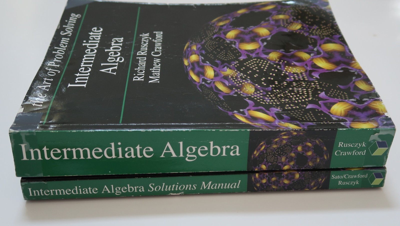 Art of Problem Solving: Intermediate Algebra Books Set (2 Books) – No marks.